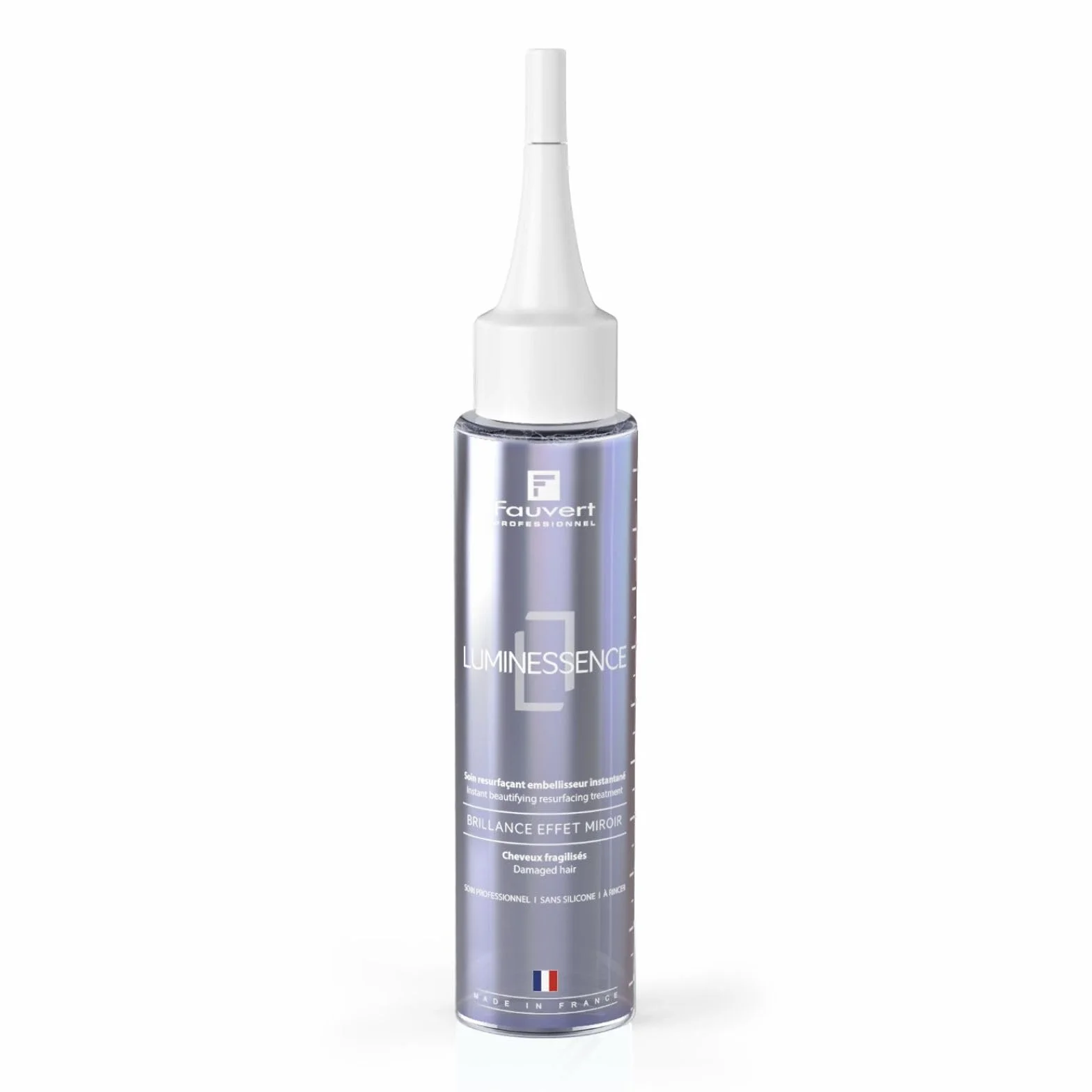 Fauvert Professionnel Luminessence Soin Concentré Resurfacant Embillisseur Instantané Lustrant Intensif à Rincer Cheveux Fragilisés 100 ml