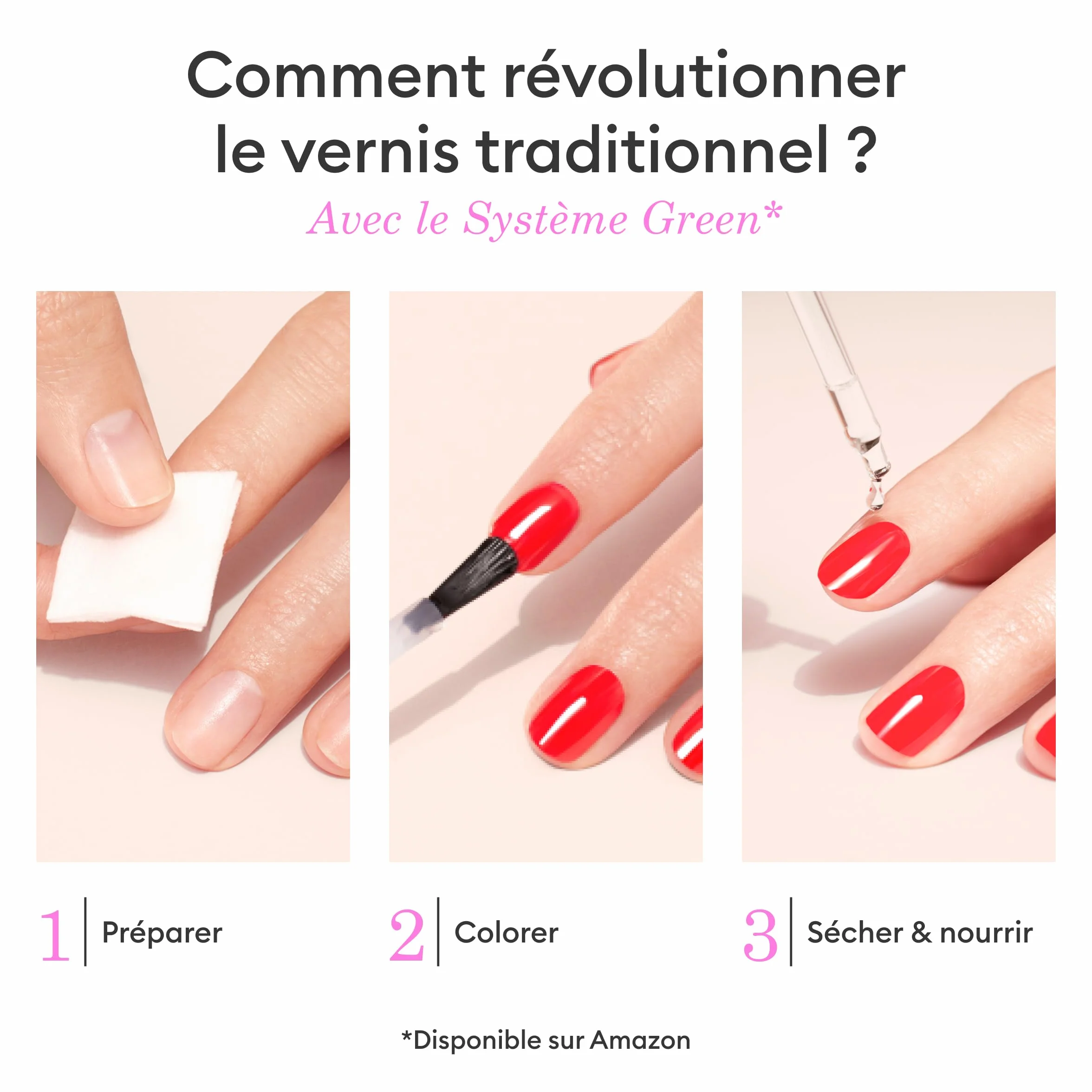 Manucurist Green Vernis à Ongles Blanc Laiteux Milky White 9-Free Vegan Bio Sourcé 15ml