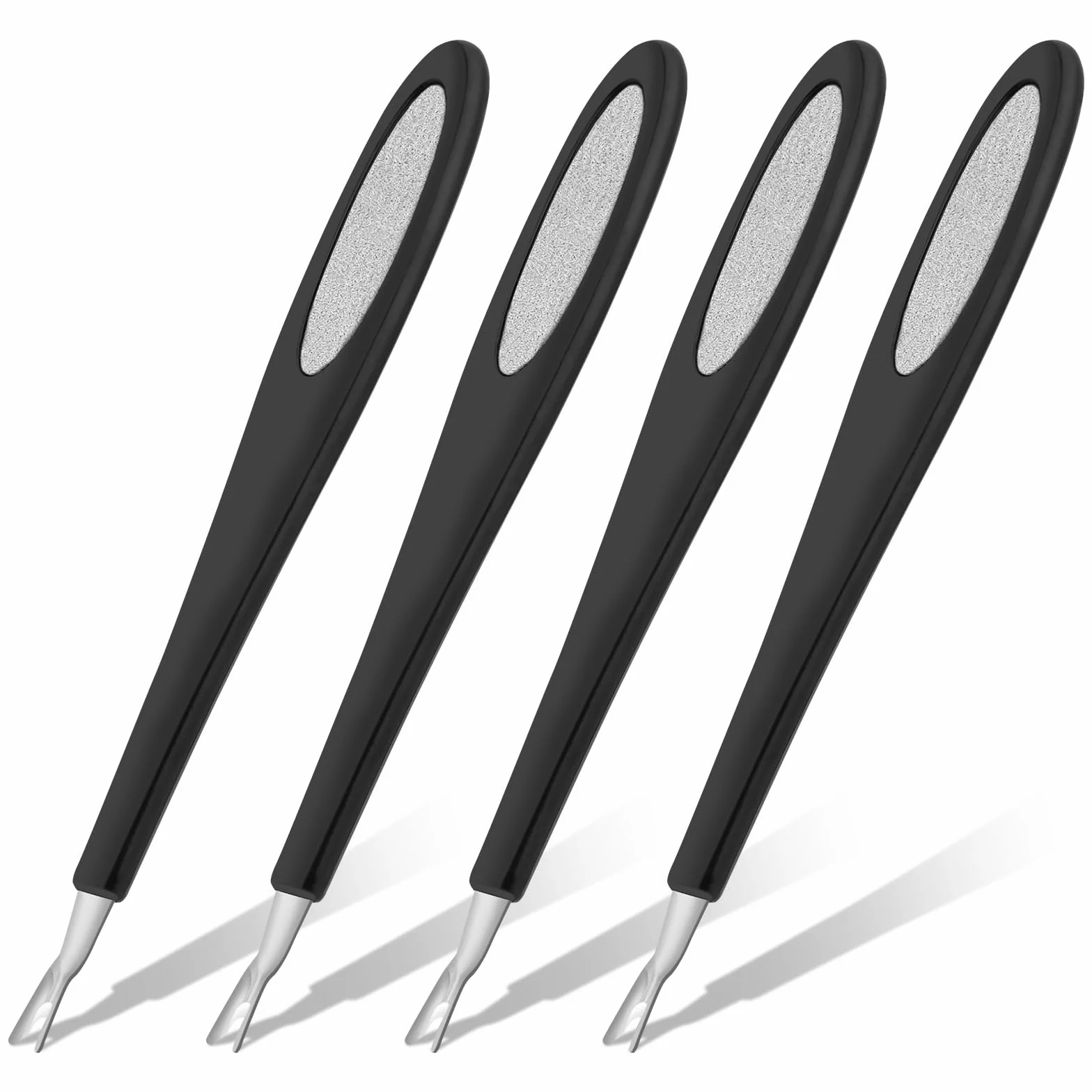 Outil de Soin des Ongles Nail Art Cuticules Trimmer Pusher Fourchette à Cuticules