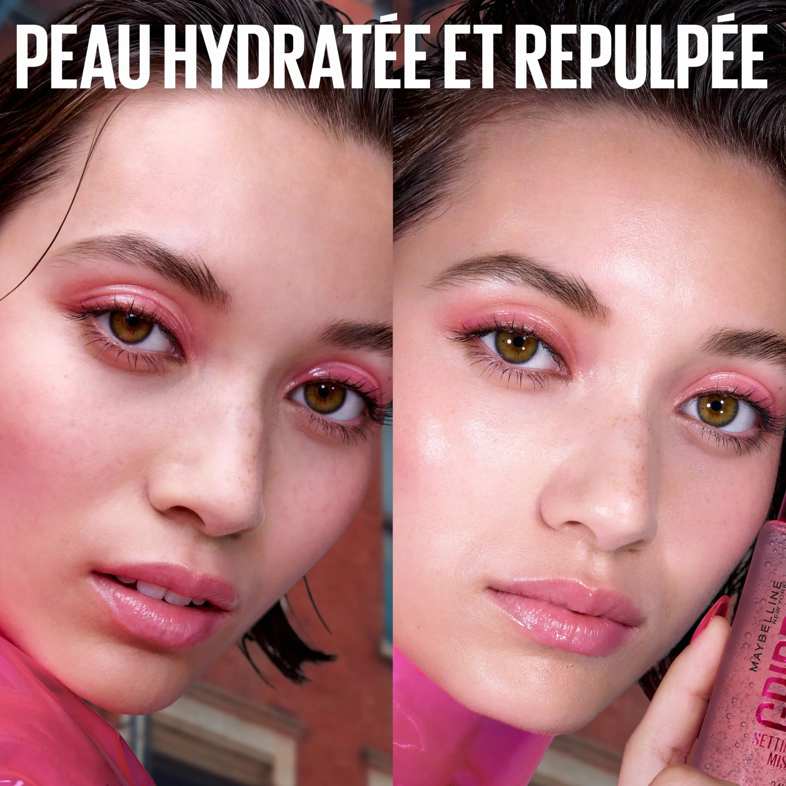 Maybelline New York Brume de Fixation Longue Tenue 24H Sans Transfert 100 ml