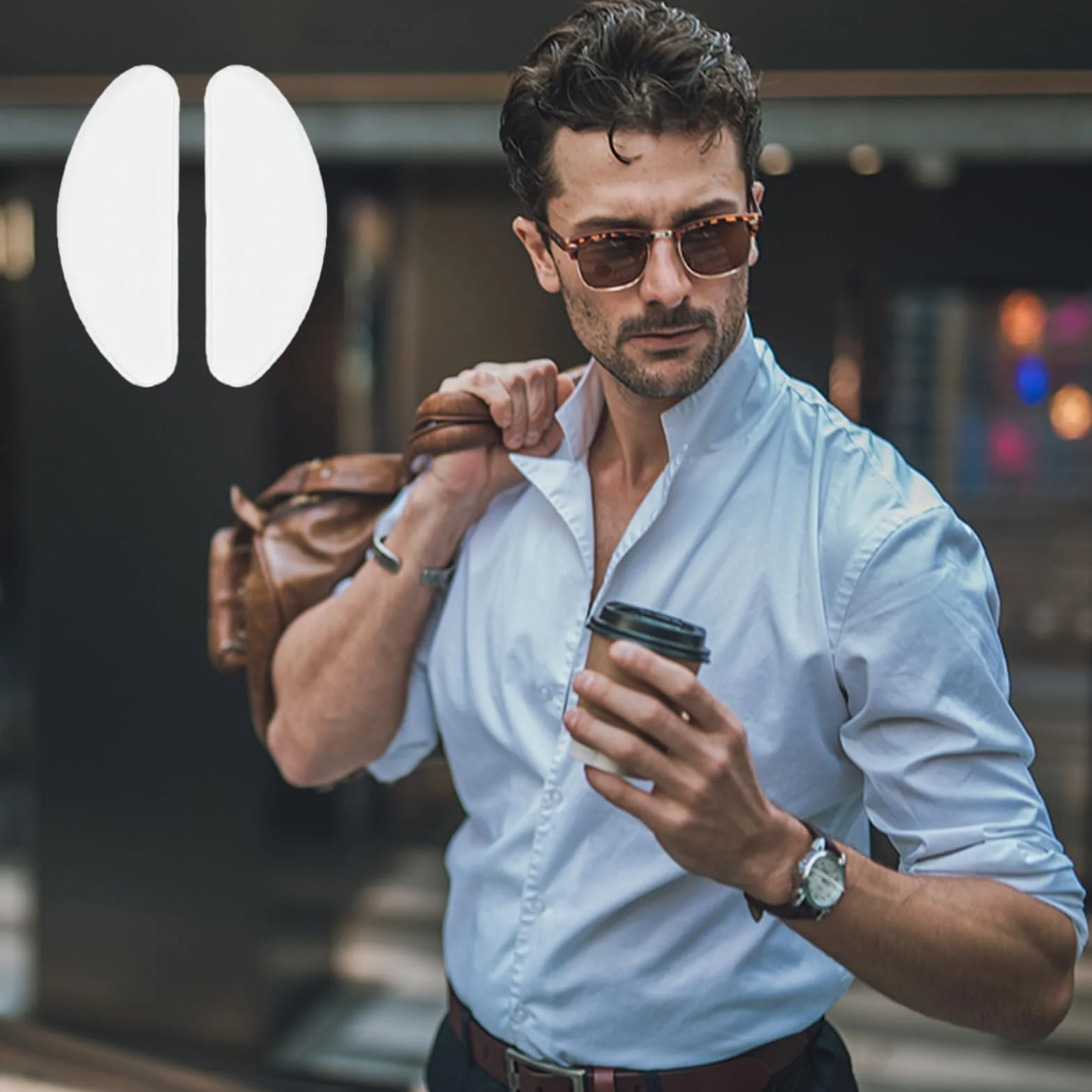 Plaquettes de Nez en Silicone Antidérapant, Coussinets de Nez Adhésif pour Lunettes, Doux et Confortables (Transparent)