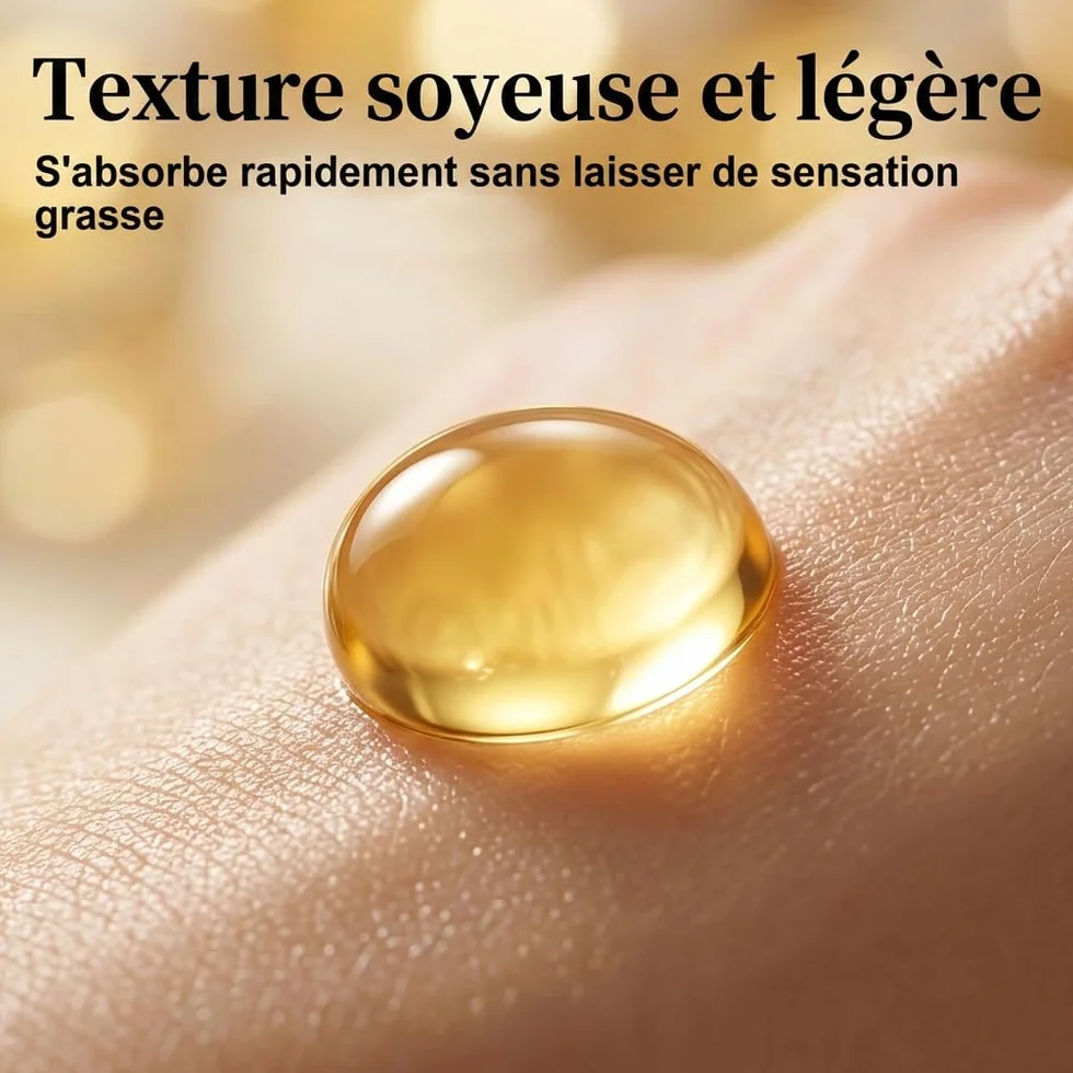 Huile Corporelle Liftante Au Collagène, Anti Cellulite, Raffermissante, Hydratante (1pcs)