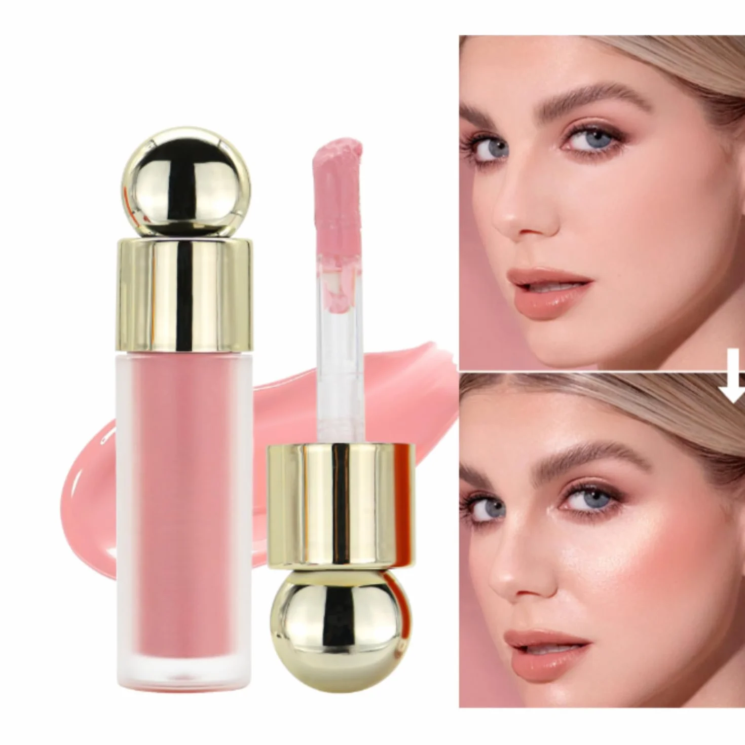 Rare Beauty Blush – Long-lasting matte blush, gentle on the skin and lightweight, for everyday wear (HOPE)