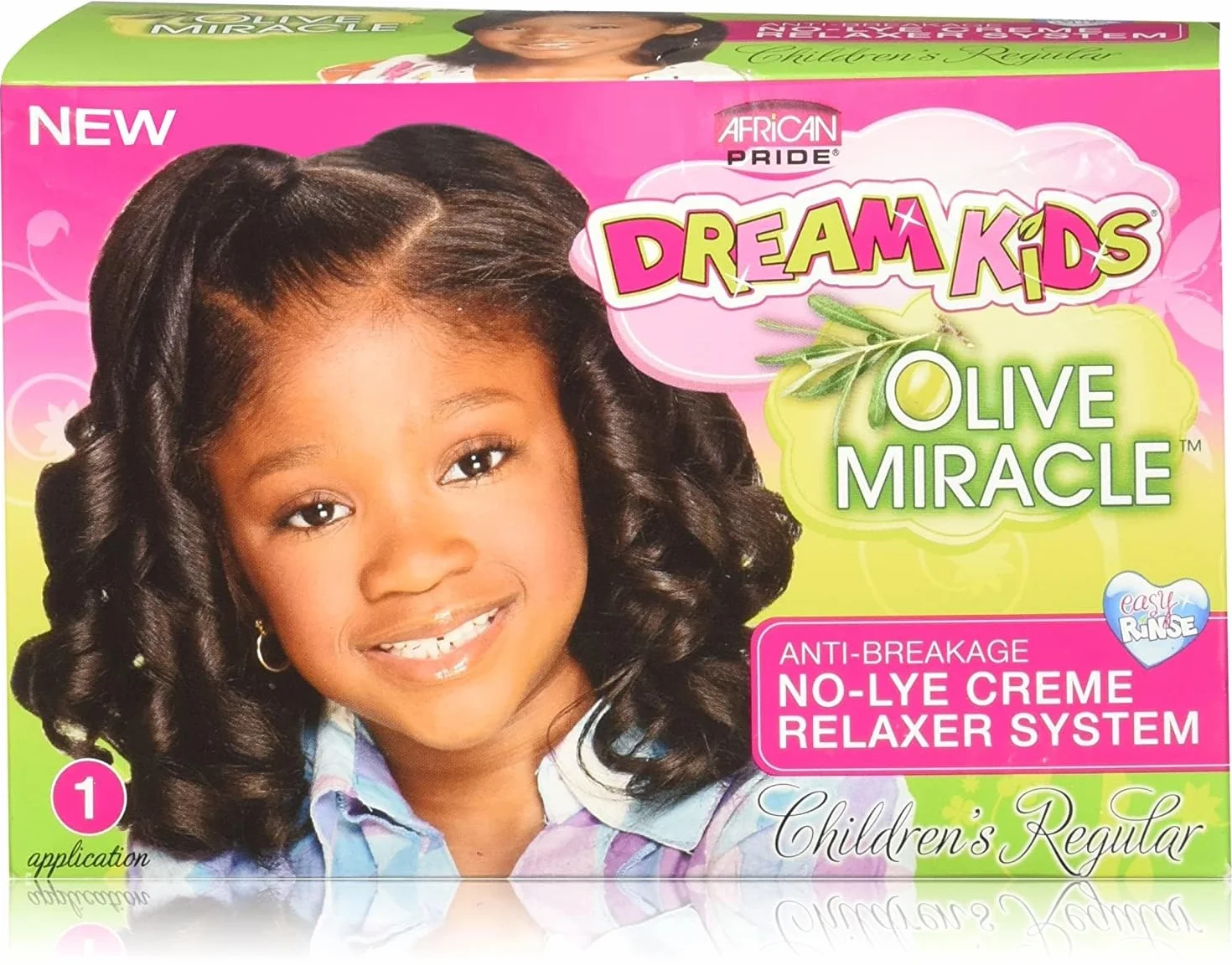 Kit Défrisant Cheveux Épais pour Enfants African Pride
