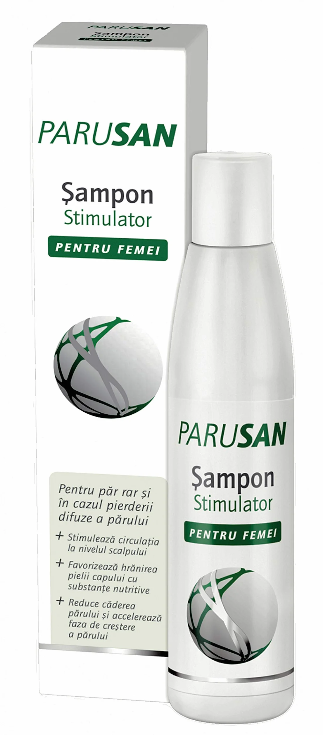 Parusan Shampooing anti-chute intensif pour femme – Croissance, traitement anti-chute, aide à arrêter la perte de cheveux et stimule la repousse des cheveux, 200 ml