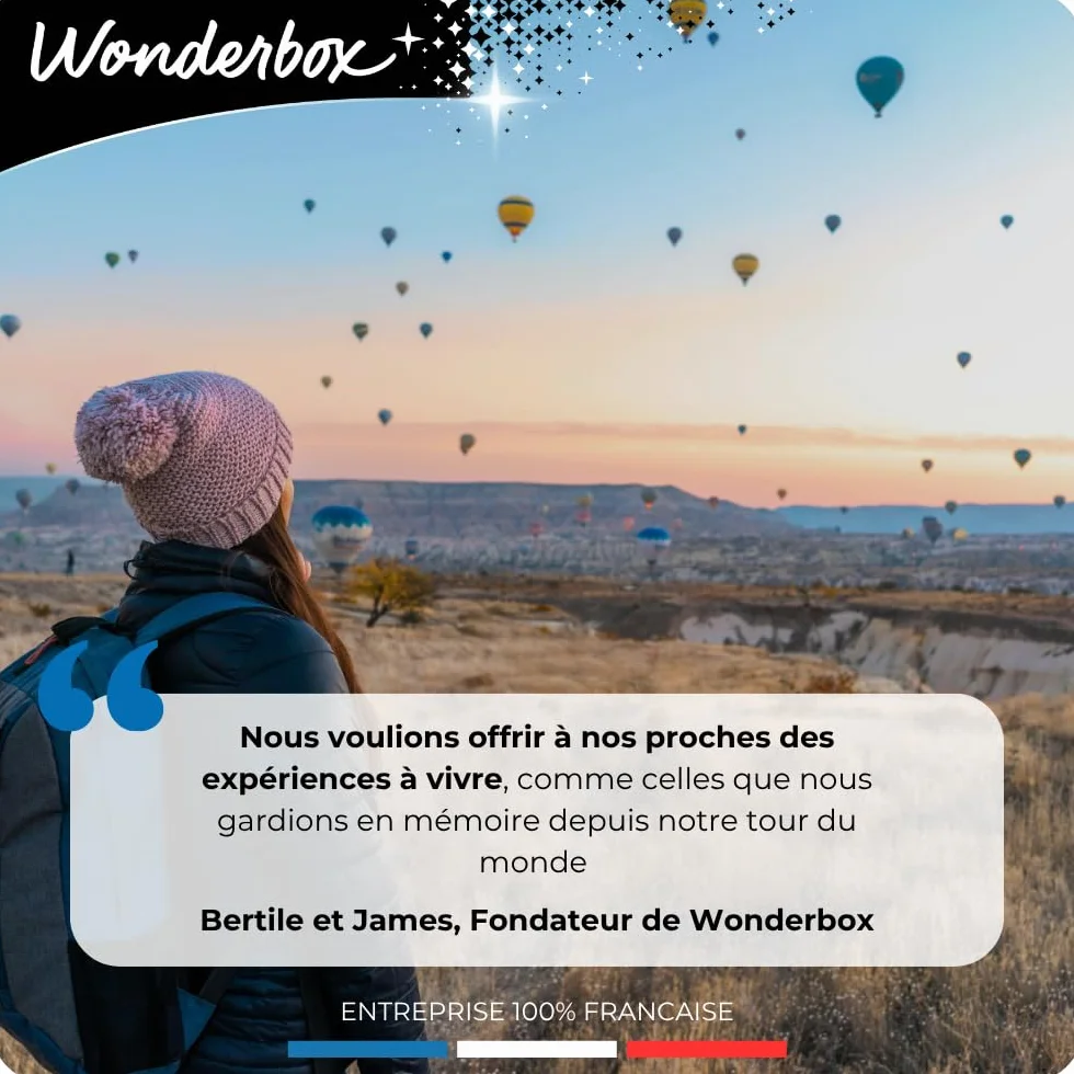 Wonderbox Insolite Week-End Gourmand Coffret Cadeau Séjours