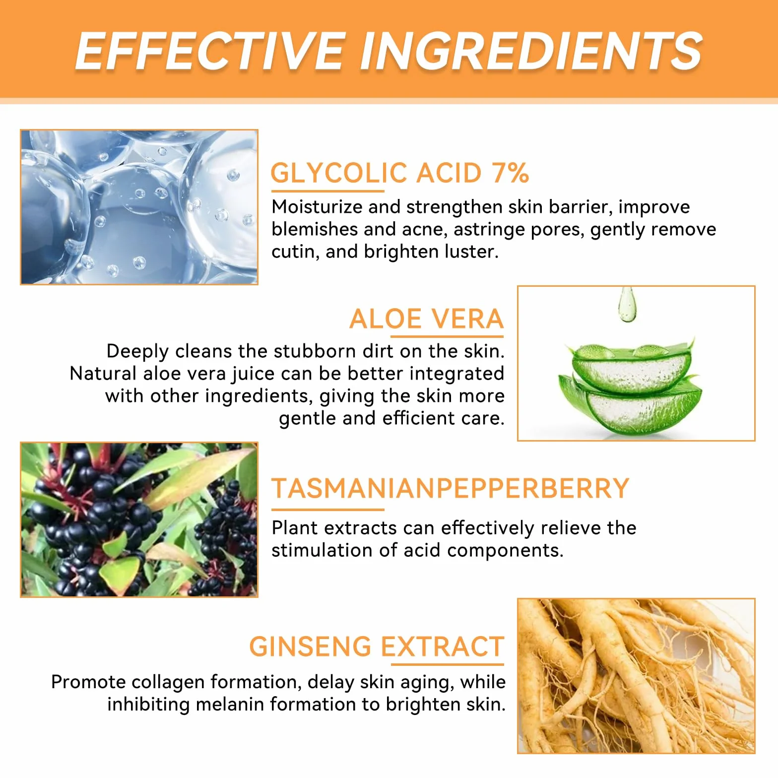 Acide Glycolique 7% Toning Solution Hydratant Imperfections Acné