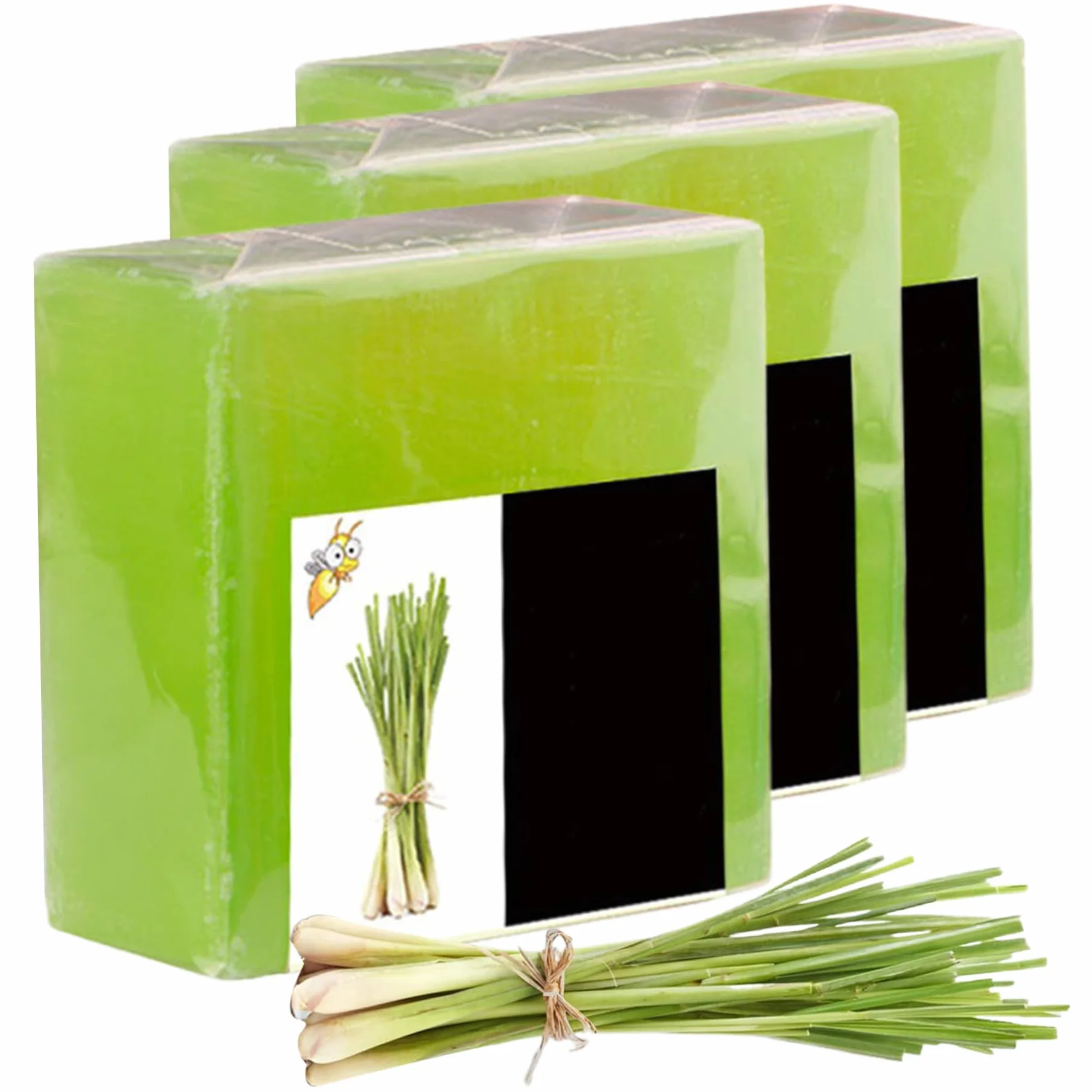 Savon Citronella Naturel 100g 3pcs pour le Corps et le Visage