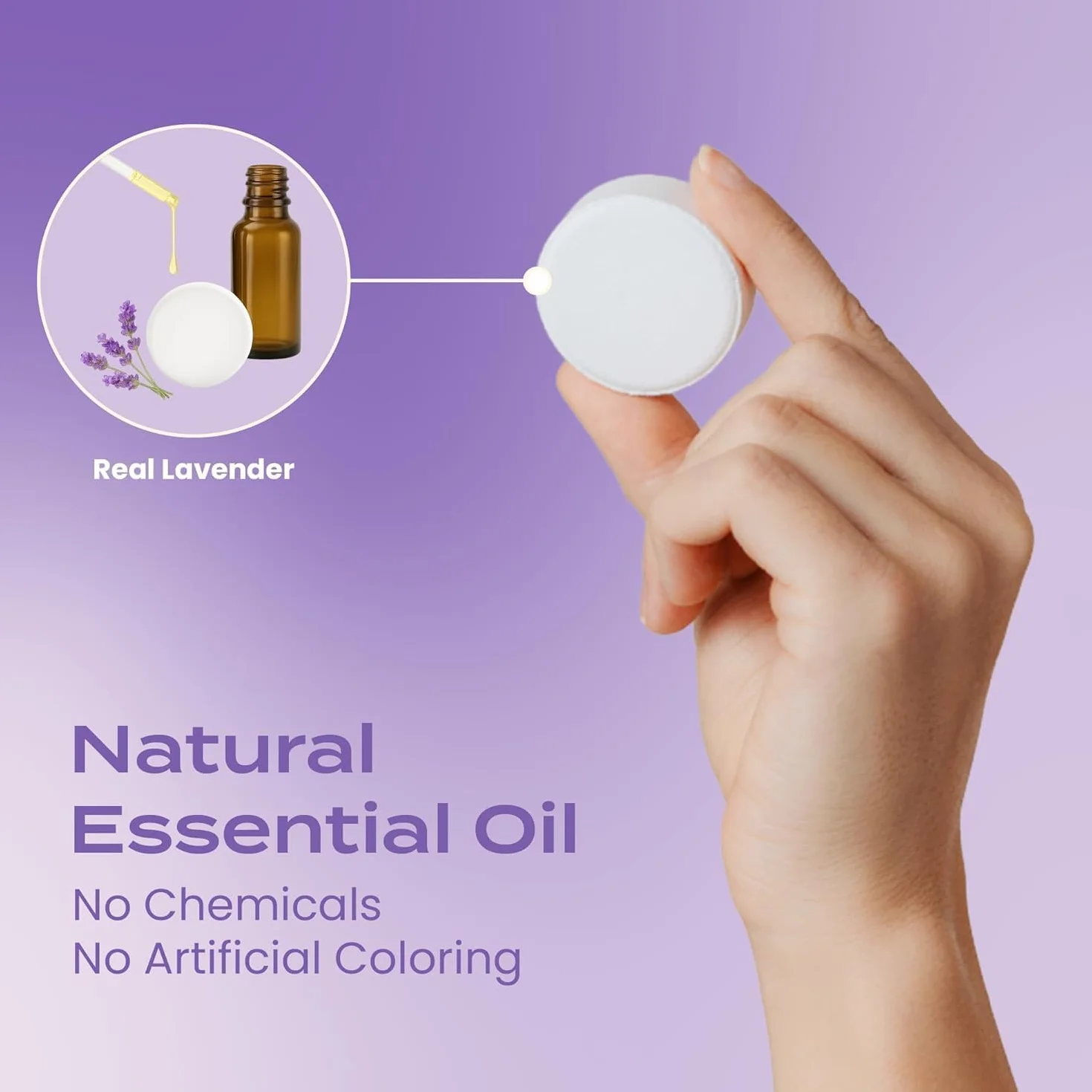 Body Restore Bath Bombs 15 Pack Lavender Scent Aromatherapy Relaxation Gifts for Women Men Stress Relief