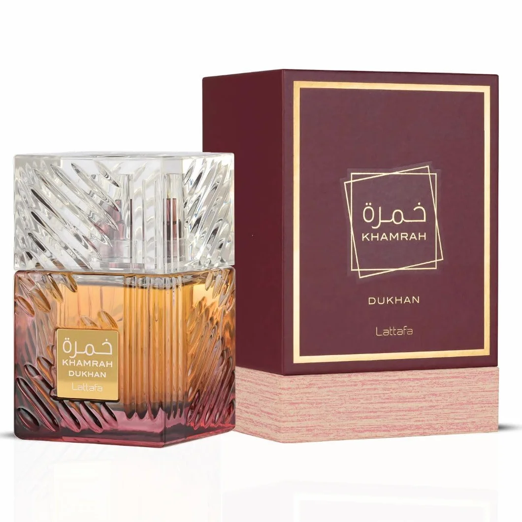 Khamrah Dukhan Eau de Parfum de Lattafa 100 ml - Eau de Parfum unisexe - Piment fumé et épicé
