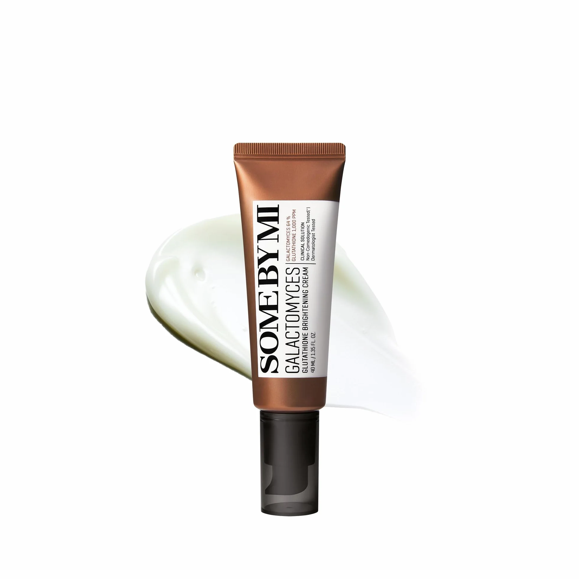 SOME BY MI Galactomyces Glutathione Brightening Cream – 40ml – Crème visage coréenne hydratante à l’acide hyaluronique – Illumine et unifie le teint – Soin coréen