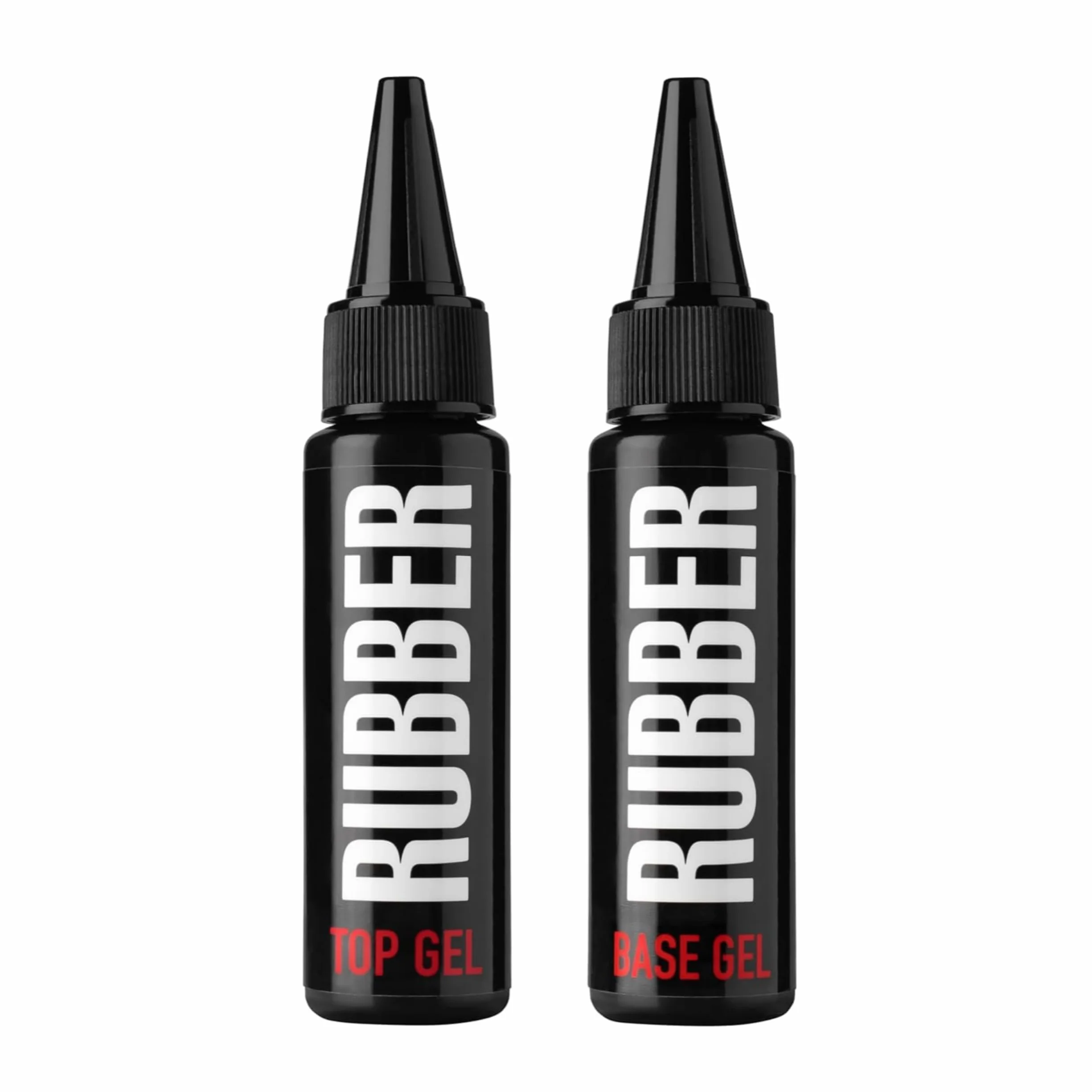 Kodi Professional Rubber Base Coat Top Coat Semi Permanent 2x30ml Vernis à Ongles Gel Manucure Kit