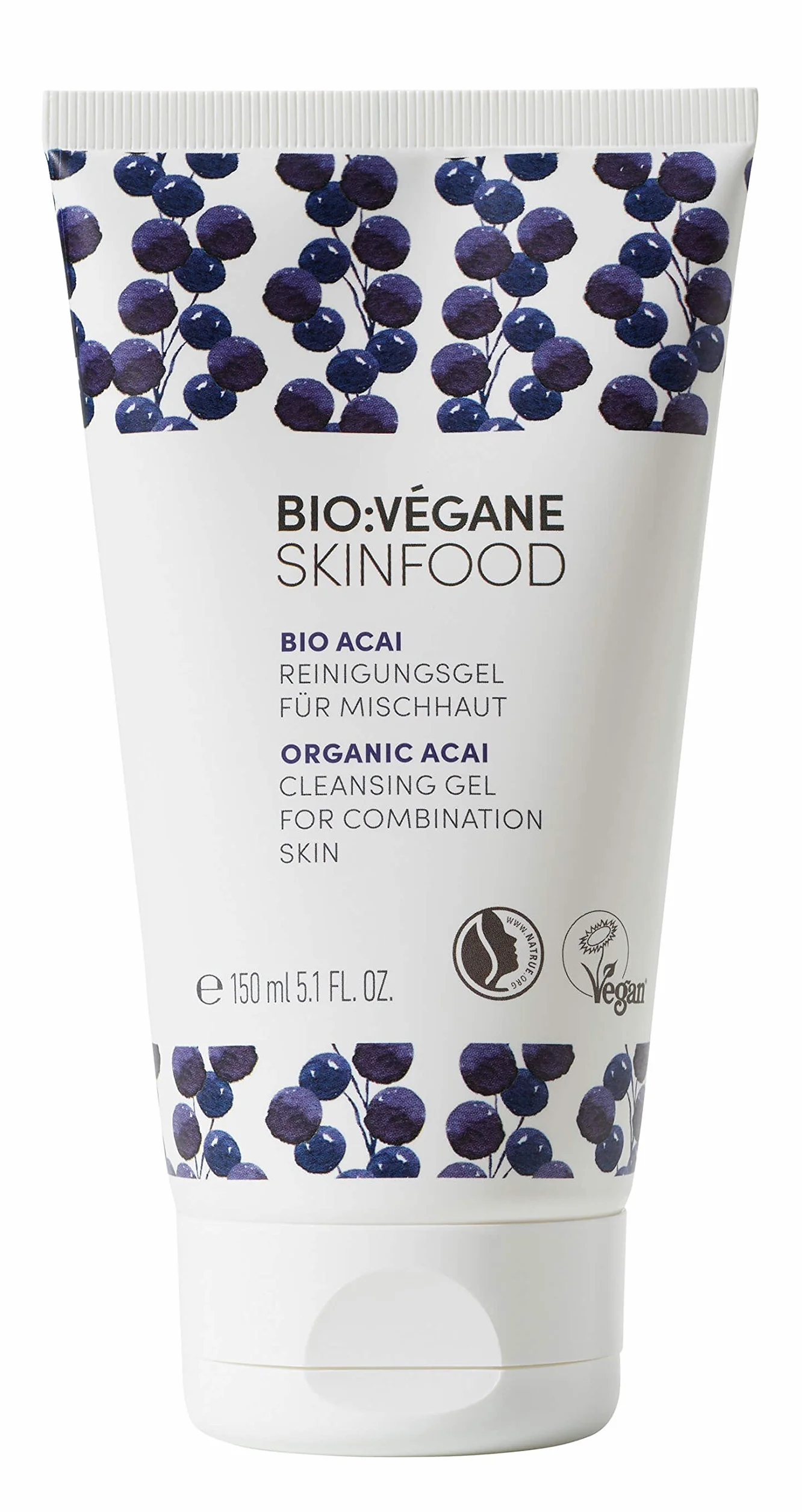 Bio:Végane Bio Acai Cleansing Gel organic acaj combination skin