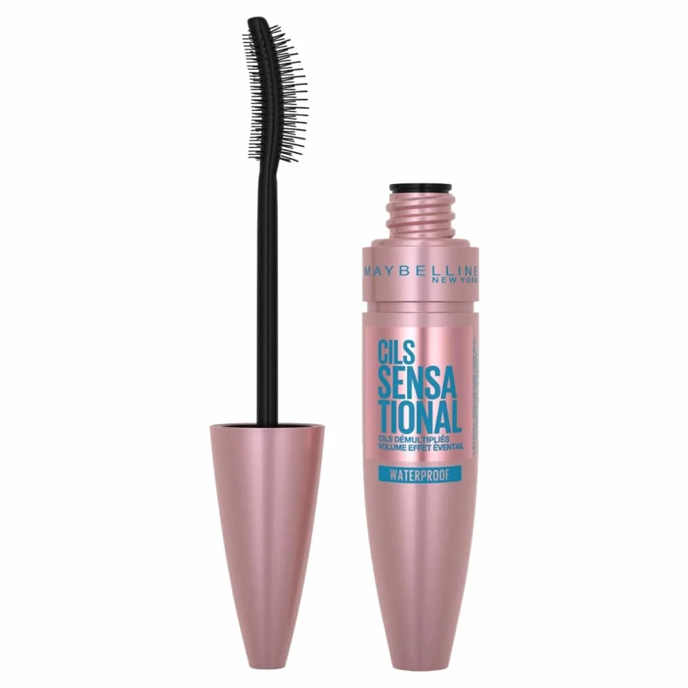Maybelline New York Mascara Volume Waterproof Cils Sensational Noir 9,4 ml