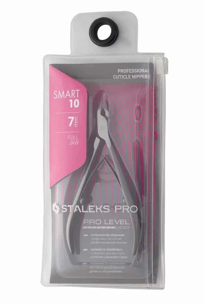 Staleks Pro Smart 10 Pince à cuticules professionnelle 7 mm Modèle NS-10-7