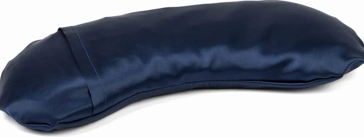 Bodhi Coussinet d'aromathérapie pour les Yeux, Lavande et graines de Lin biologiques, Soie ou Modal
