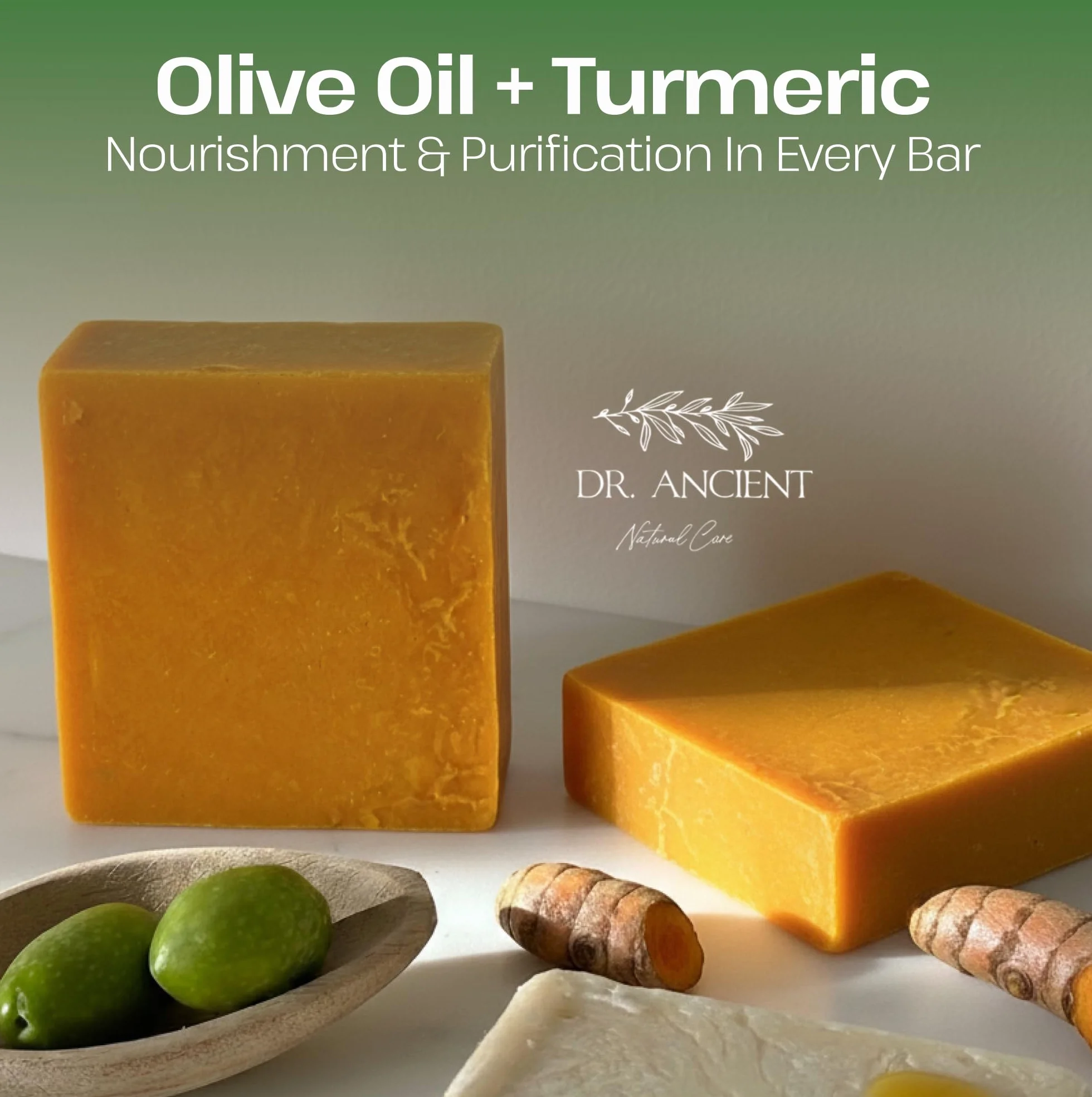 Dr.Ancient Savon au curcuma biologique anti-âge éclaircissant