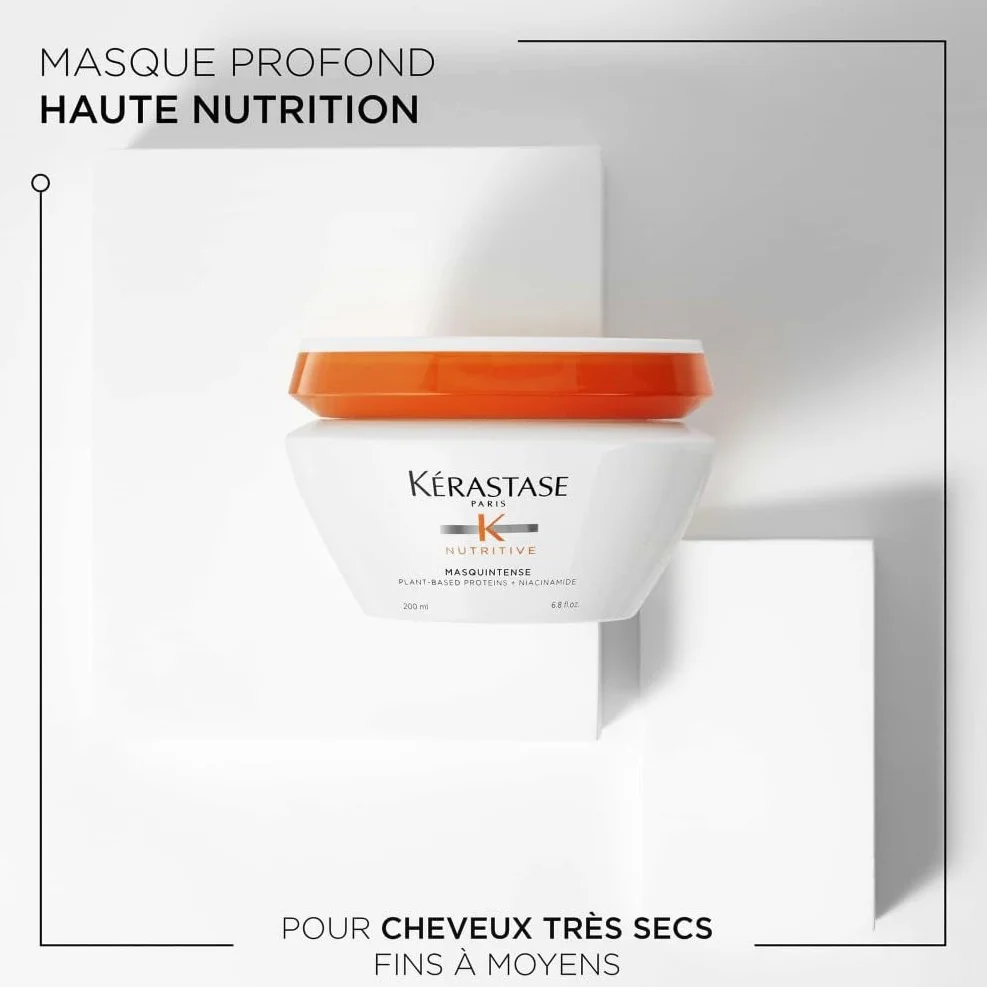KÉRASTASE Nutritive Masquintense Masque Nourrissant 200 ml Cheveux Secs Abîmés