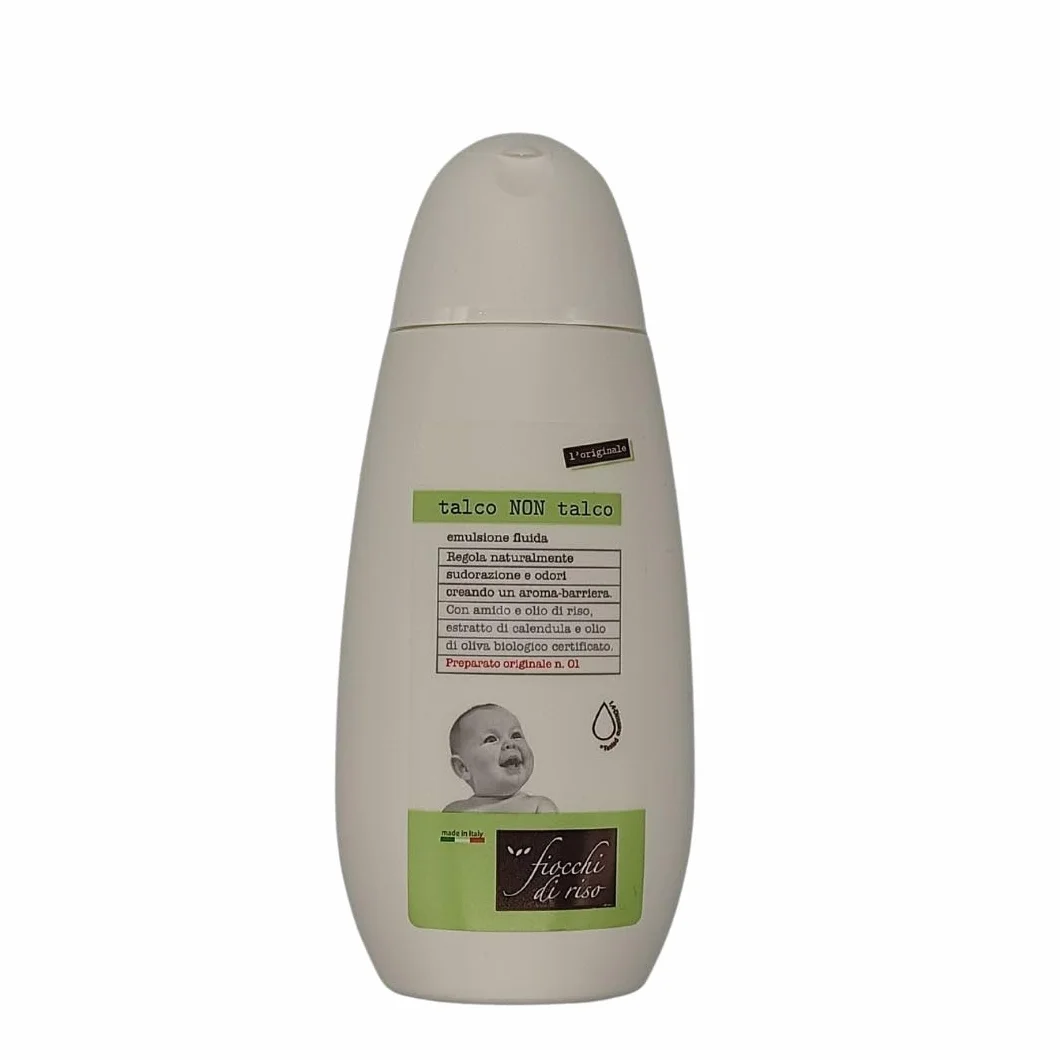 Fiocchi di Riso Talc non talc original 120 ml Créez une barrière naturelle parfum indésirable aux moustiques