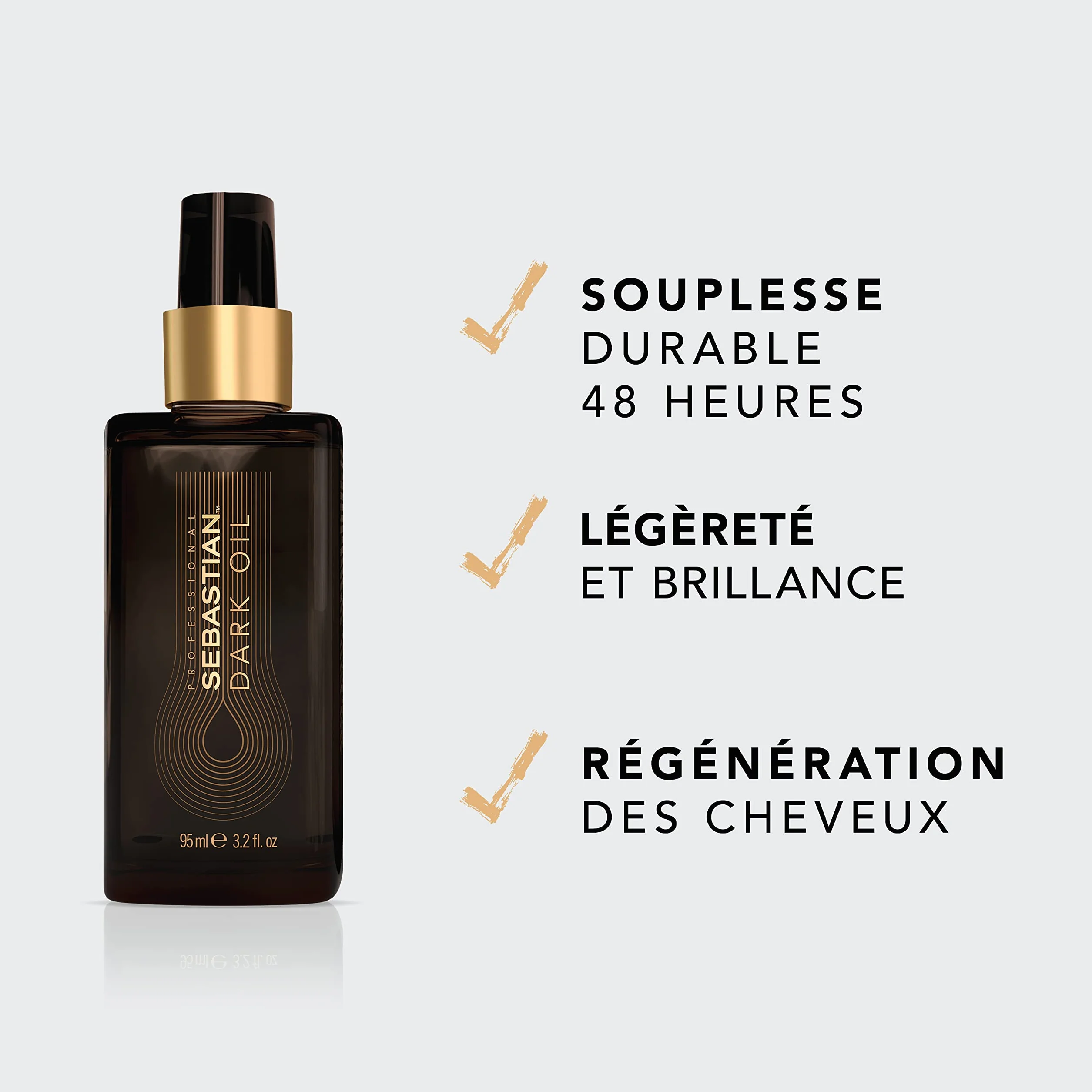 Sebastian Professional Dark Oil Huile Capillaire Lissante 95 ml