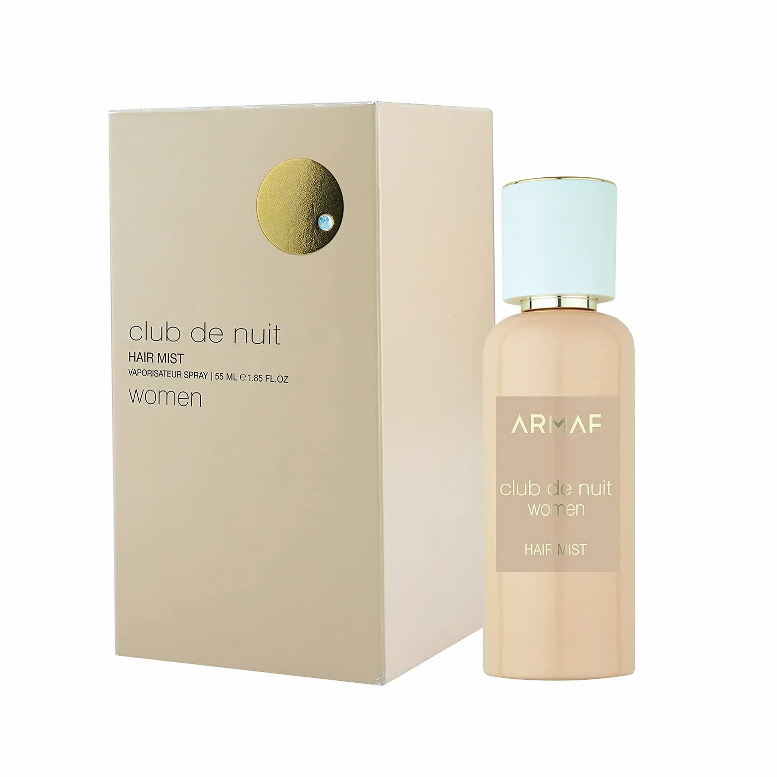 Armaf Parfum Club De Nuit Brume Cheveux Pour Femme 55 ml Parfum Tous types de Cheveux Sans Alcool Spray Parfums pour Femme
