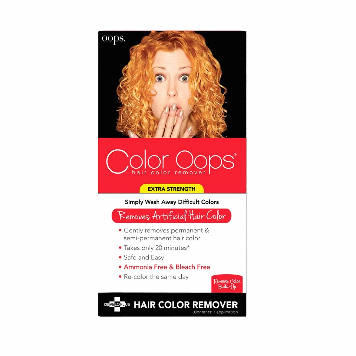 Color Oops Hair Color Remover Extra Strength 1 Application by DeveloPlus, Inc. [Beauty] (English Manual)