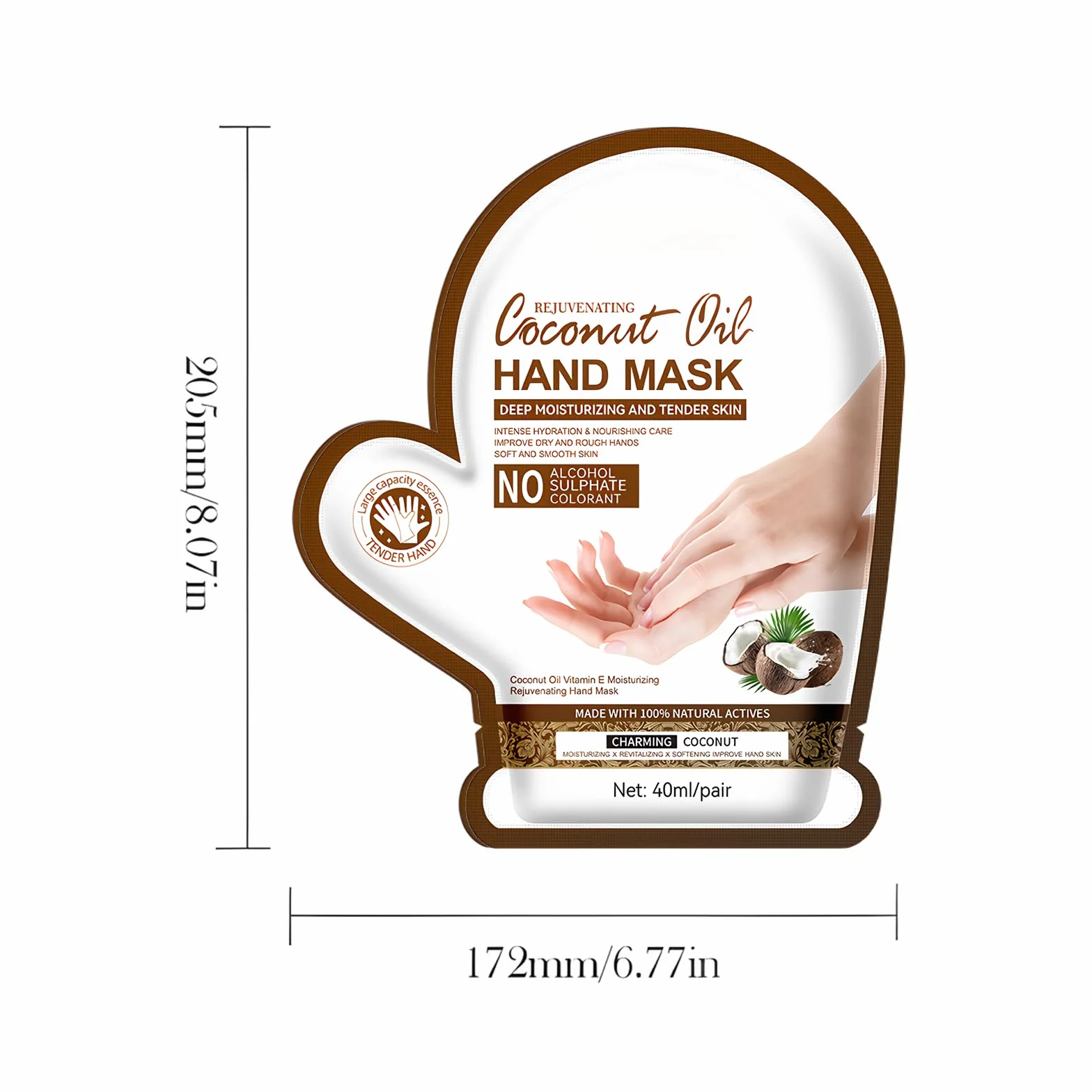 Masque De Main Gants Hydratants Intenses Soin Profond Réparateur Mains Sèches Vieillissantes Gercées