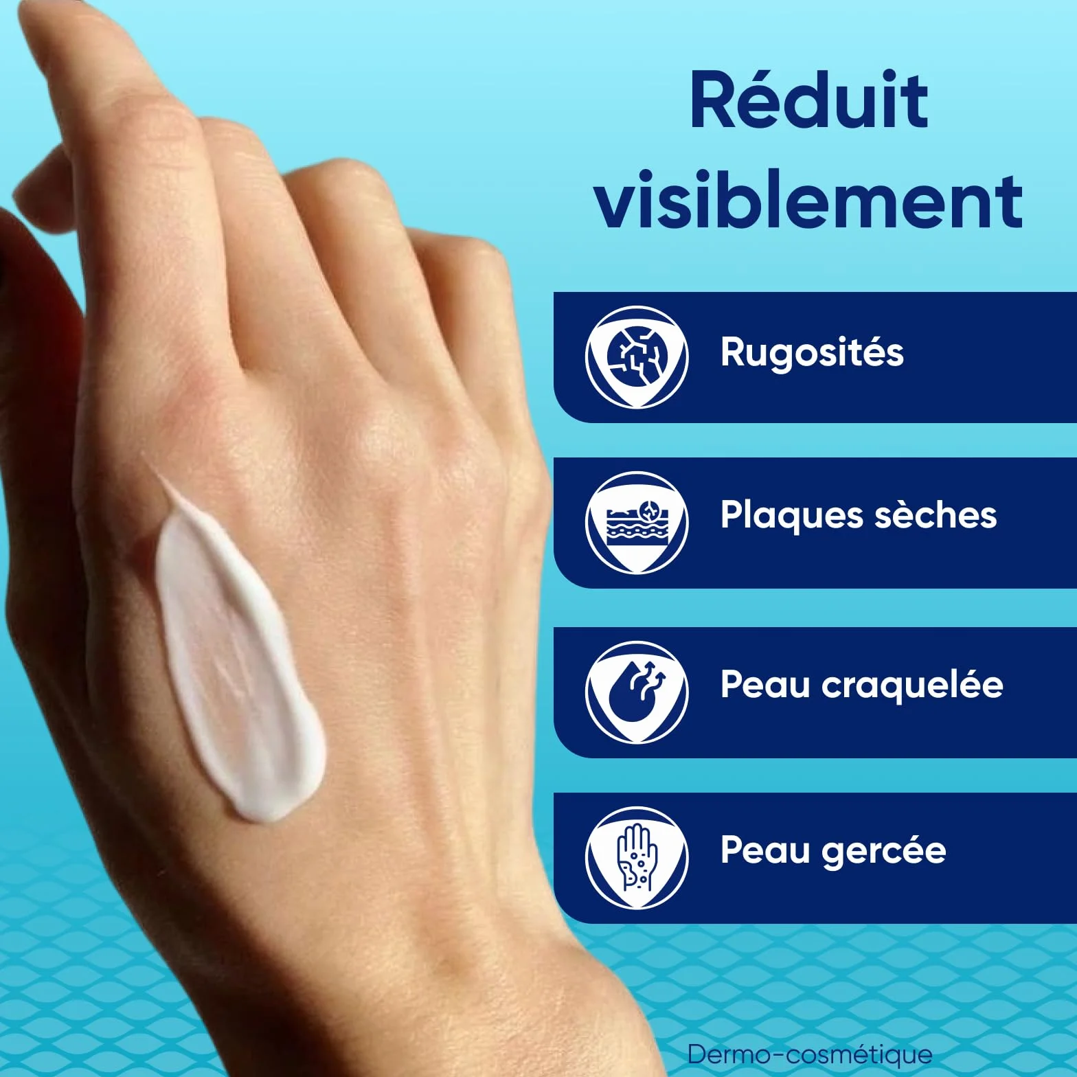 BepanthenDerma Crème mains réparatrice Intense 3x50ml Peaux très sèches au beurre de karité et huile d'argan