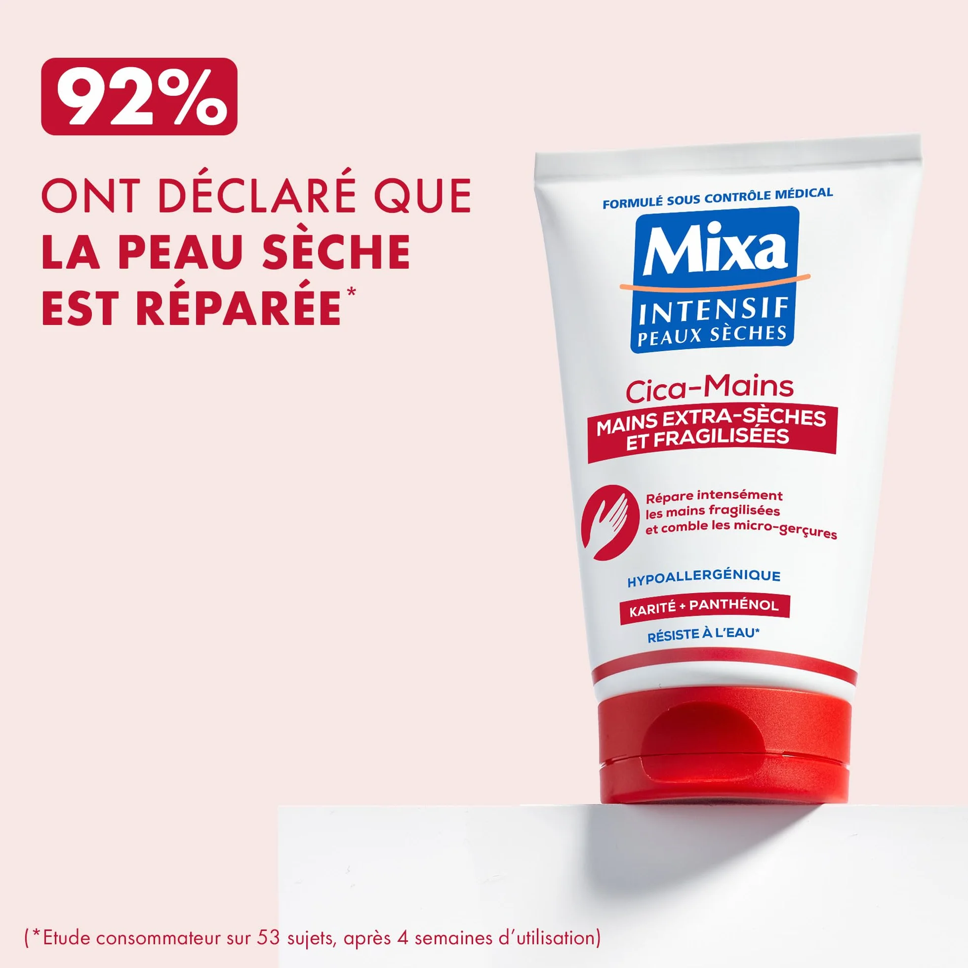 Mixa Cica Crème Mains Réparatrice Intense