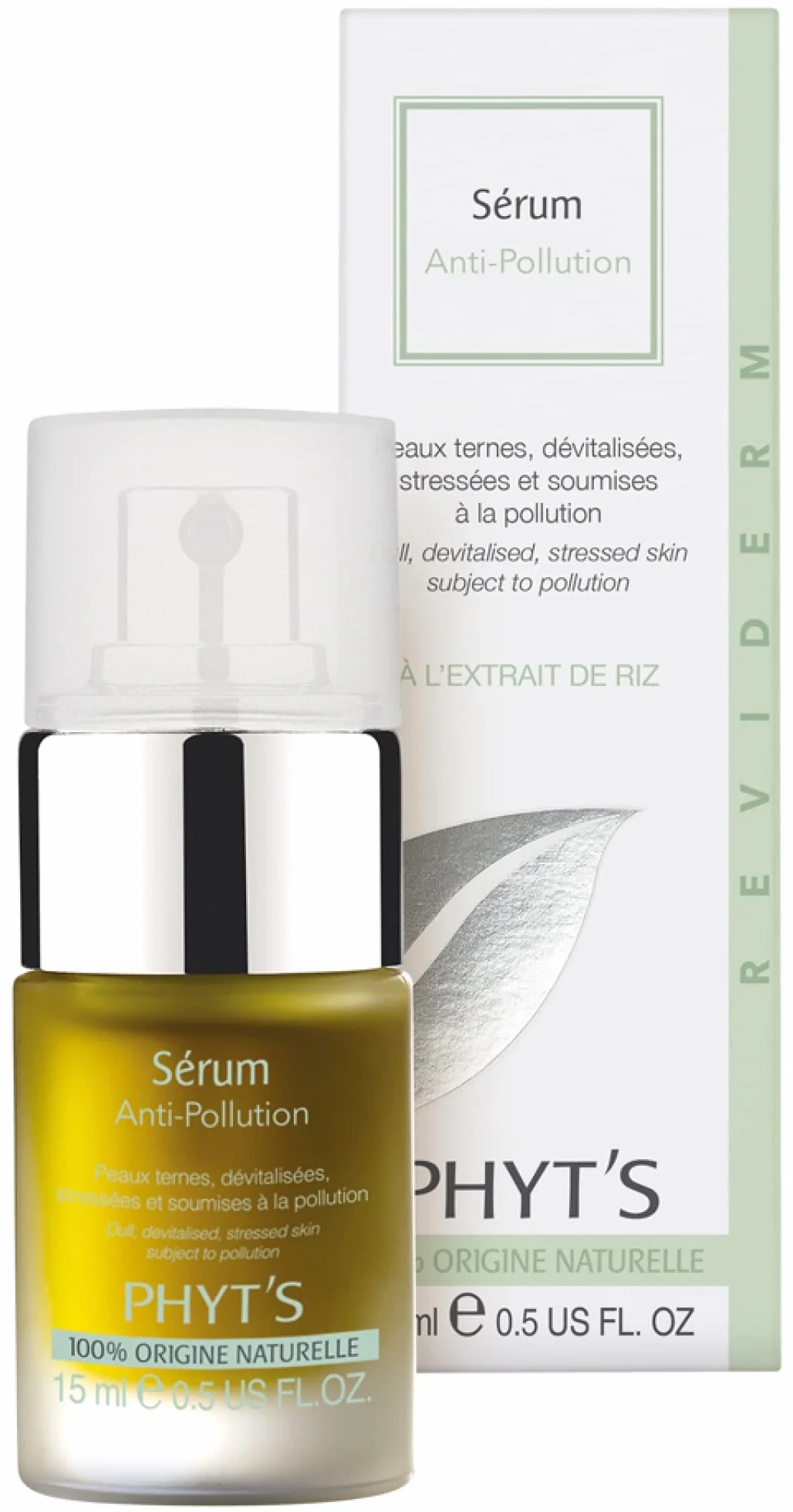 Phyt's Reviderm Sérum Anti-Pollution Bio 15 ml
