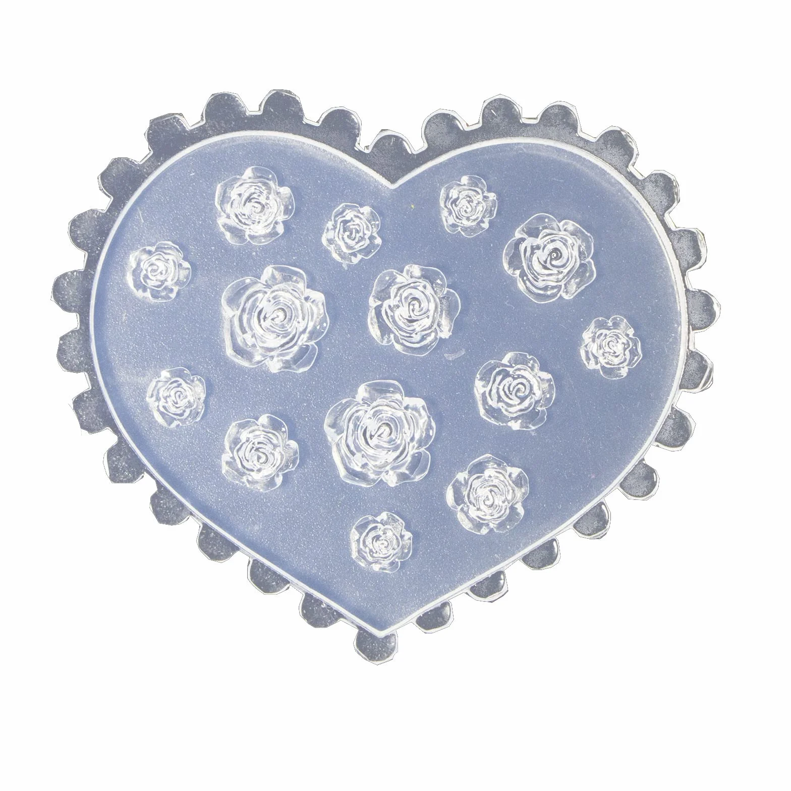 Ongle Rose Fleur Nail Art Moule en Résine Époxy Ornements Moule en Silicone