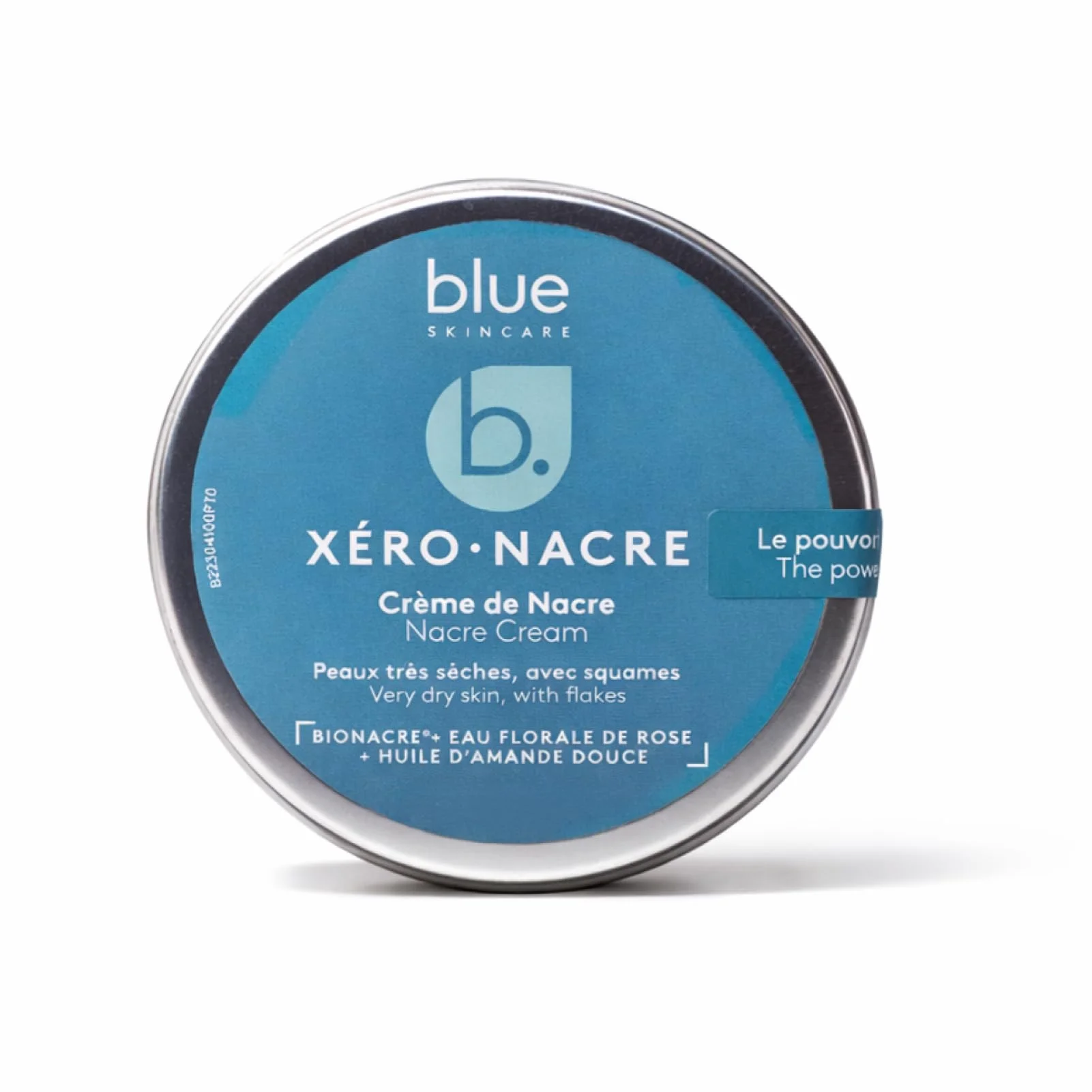 La Crème de Nacre | Xéro Nacre | Soin relipidant biomimétique haute tolérance pour peaux sèches, sensibles, atopiques, psoriasiques | Visage & corps | 99% Ingrédients Naturels | 30ml
