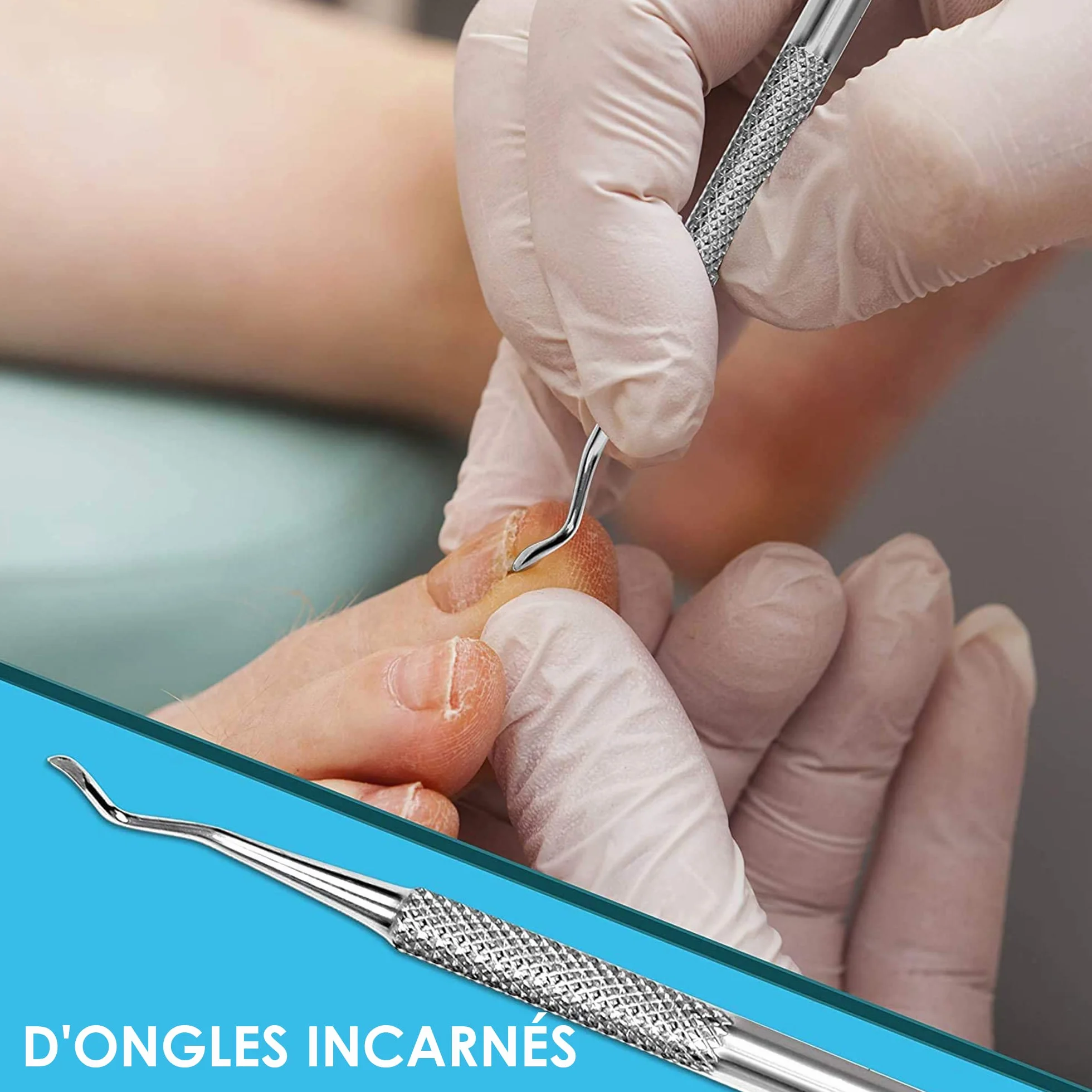 Candure Coupe Ongles des Orteils Professionnel - Coupe Ongle de Précision