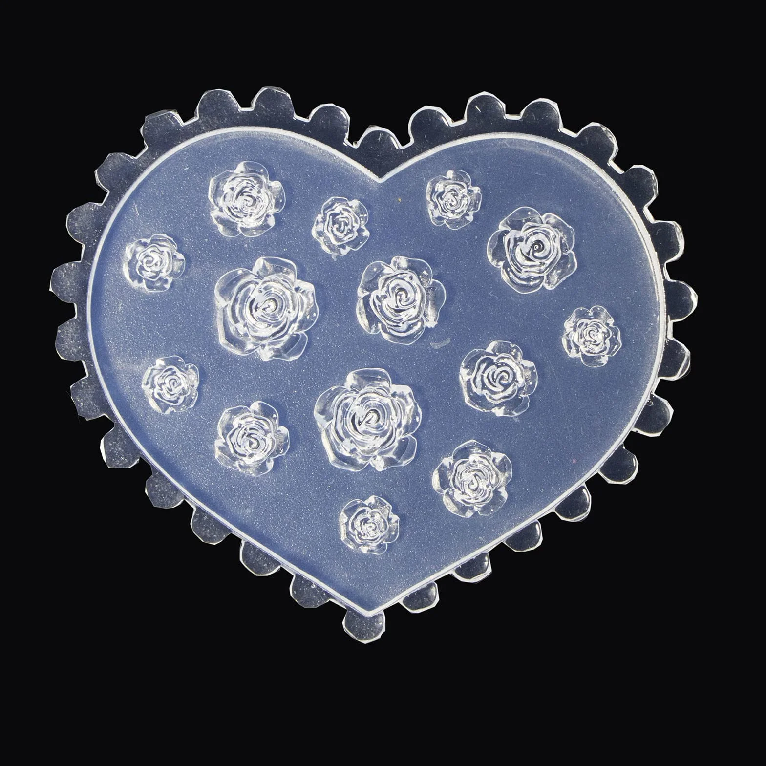 Ongle Rose Fleur Nail Art Moule en Résine Époxy Ornements Moule en Silicone