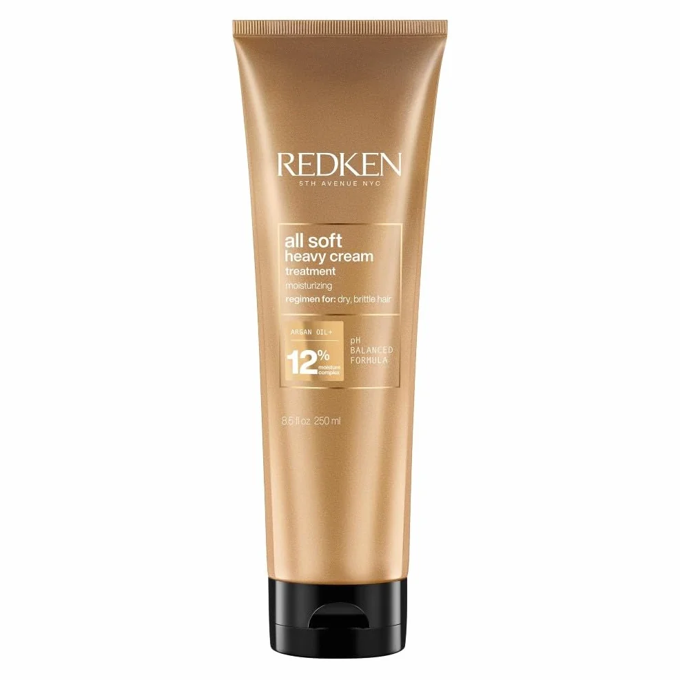 REDKEN All Soft Masque Hydratant Cheveux Secs Kératine Huile d'Argan 250ml