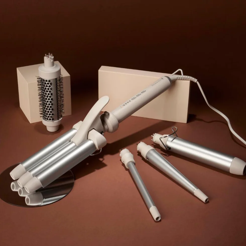 Remington Boucleur à cheveux 5en1 CI41MS5E51 écran LED 130°C-210°C 3 accessoires 13-33mm