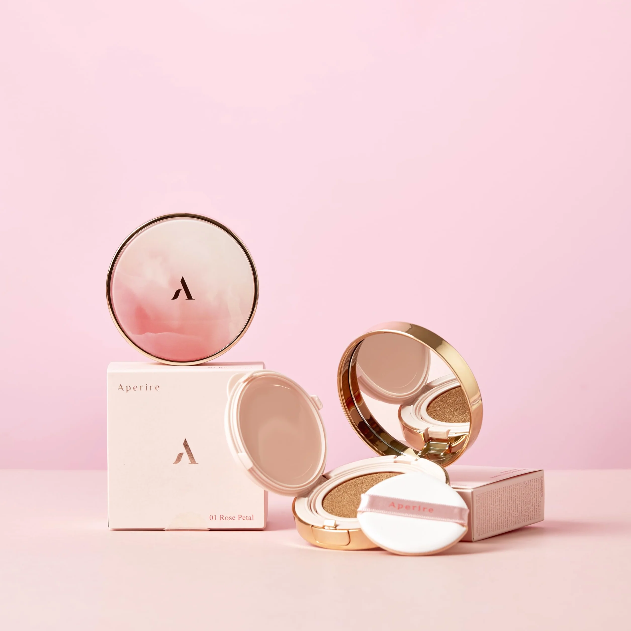 Aperire Day Dream Cover Cushion 13g – Fond de Teint Cushion Semi-Mat Haute Couvrance, Fini Naturel Lumineux, Longue Tenue, Lisse les Pores – 04 Deep Tan
