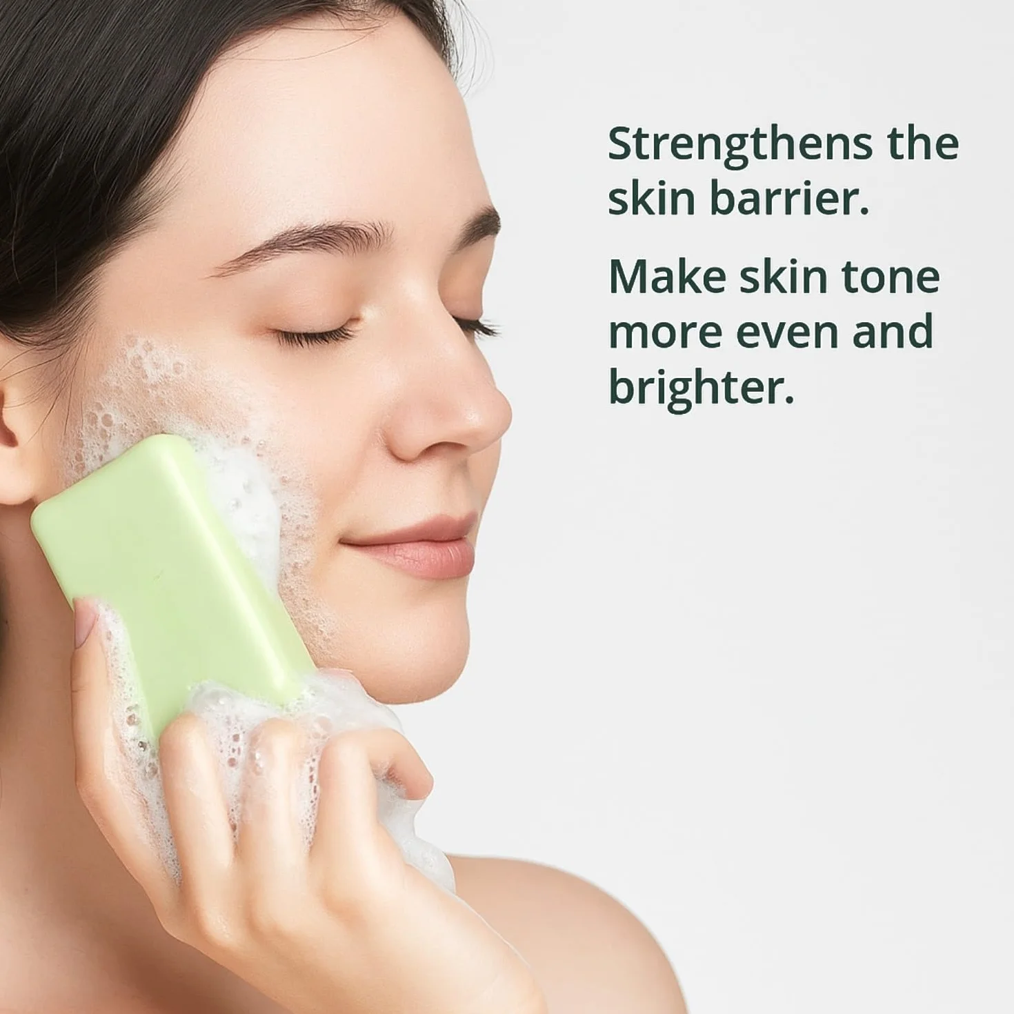 DermaVe Savon Anti-Mycoses à L'huile D'arbre à thé Formule à Base De Plantes Visage Corps 2 pièce