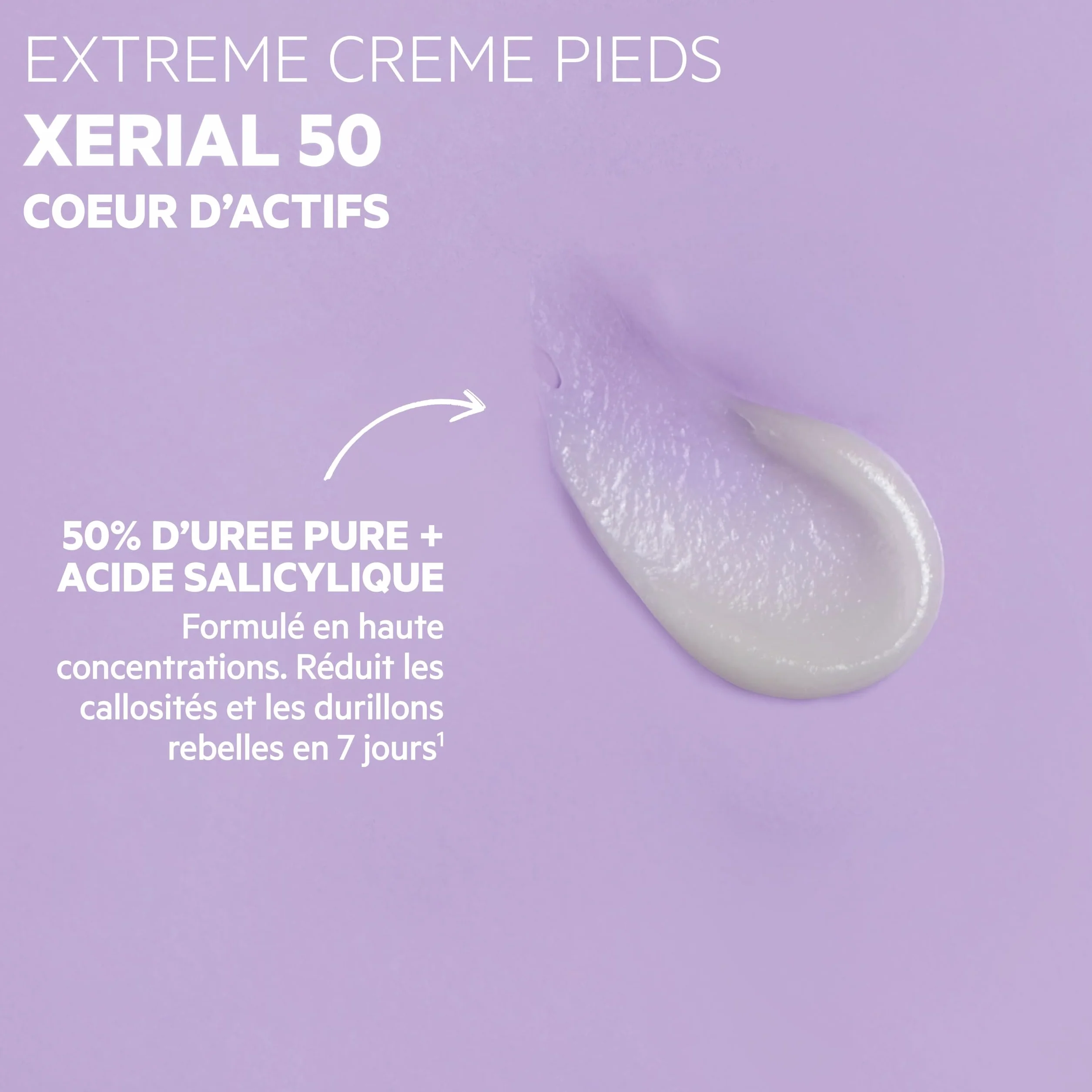 Laboratoires SVR Xerial 50 extreme crème pour pieds 50 ml