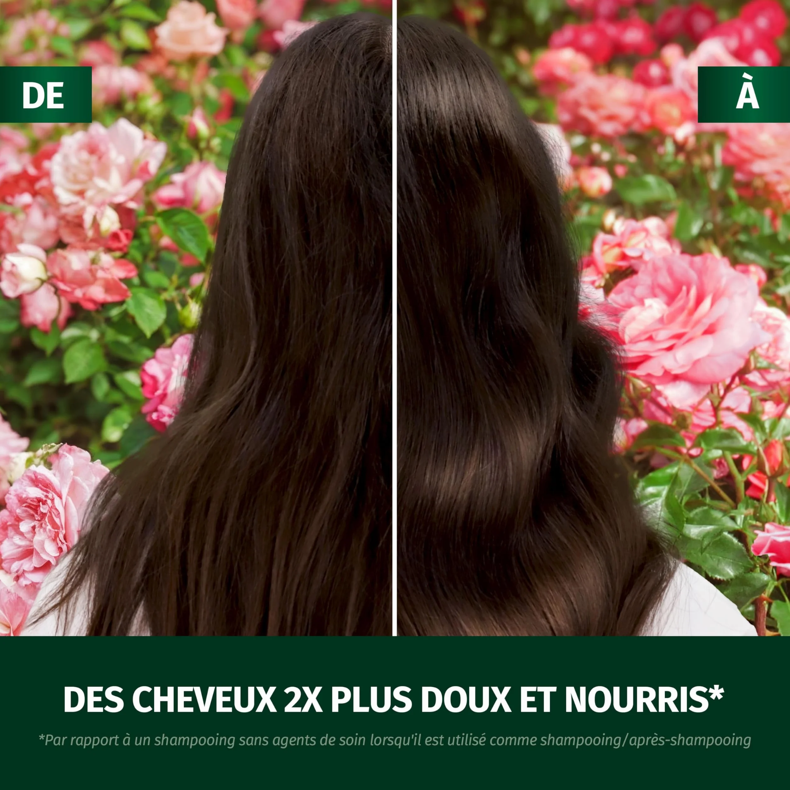 Herbal Essences Parfum Rose Douceur Spray Léger Tout-En-Un 145ml Démêle Nourrit Anti Frisottis Répare Protège Chaleur Éclat