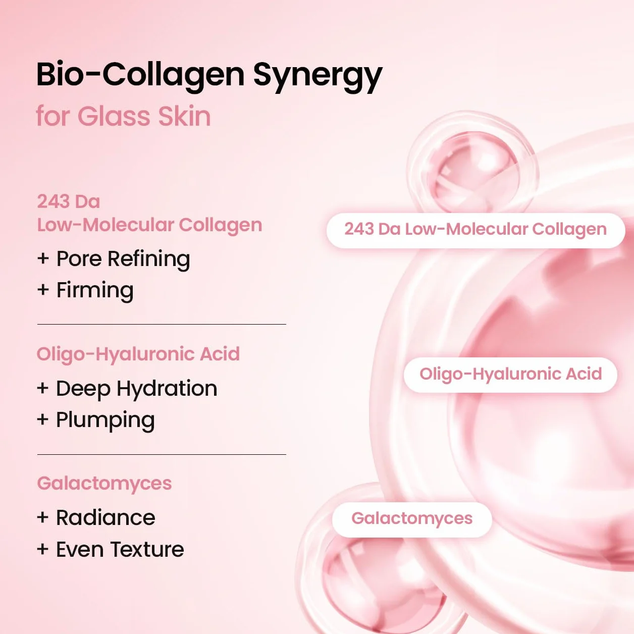 BIODANCE Bio-Collagen Masque Profond Réel, Masque Hydrogel, Minimisation des Pores, 34 g x 4 pièces