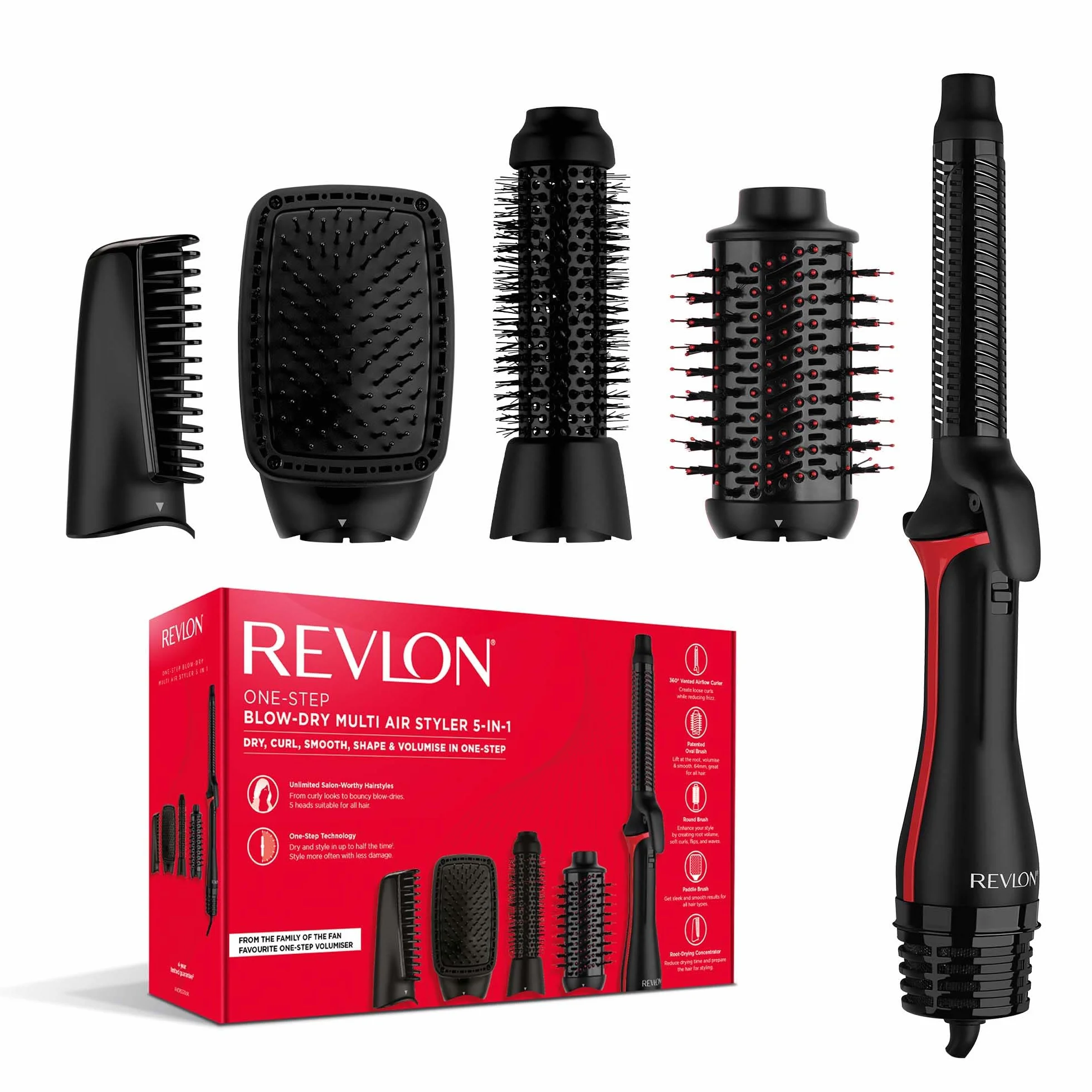 REVLON 5-EN-1 One-Step Styler multi-usages RVDR5370