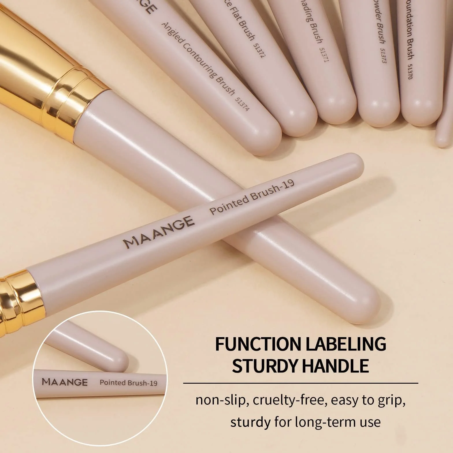 Set de pinceaux de maquillage, 25 pinceaux professionnels pour le maquillage, fond de teint, visage, yeux, lèvres, pinceau pour fard à paupières, set avec boîte cadeau noire
