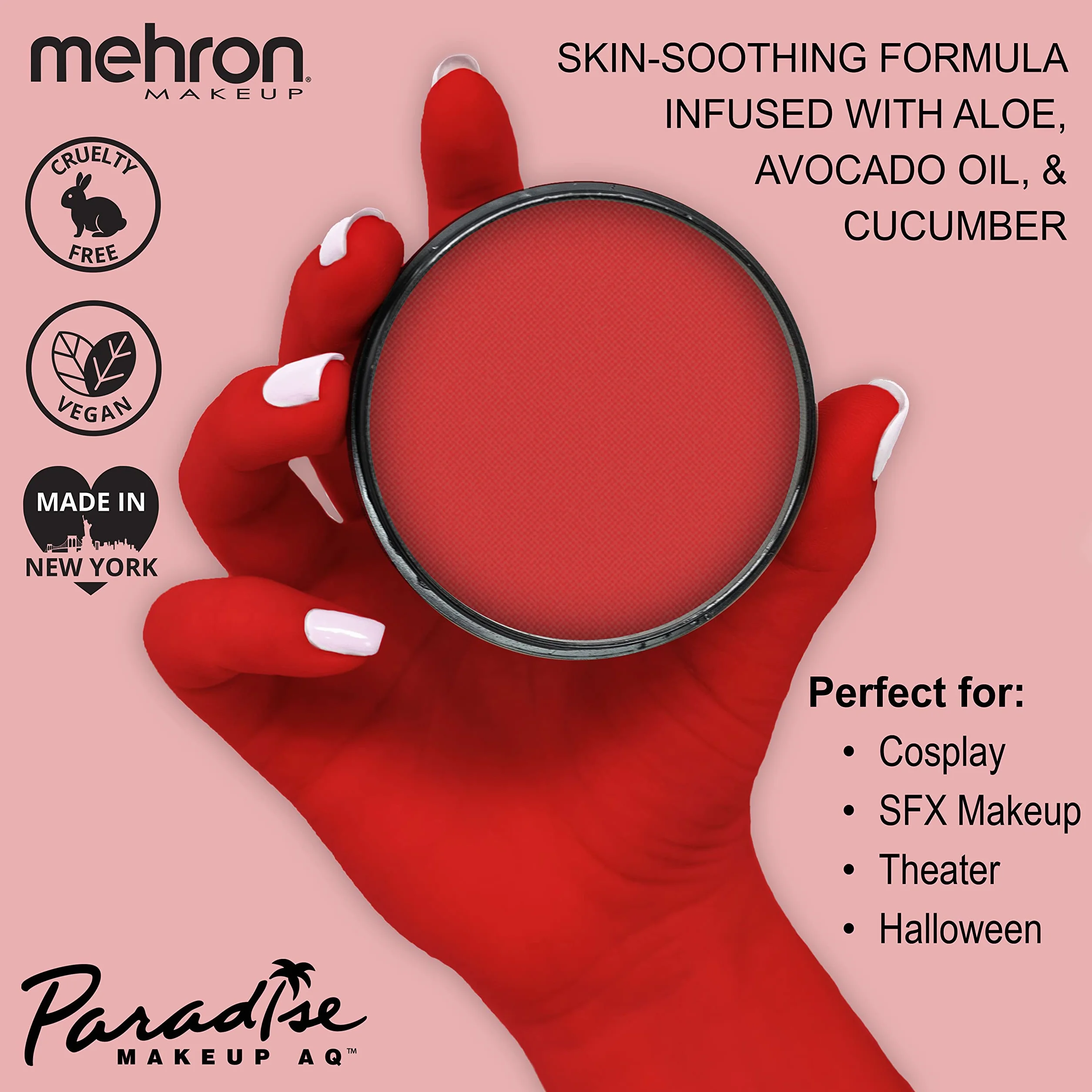 Mehron Paradise Makeup AQ - Beach Berry (40 gr)