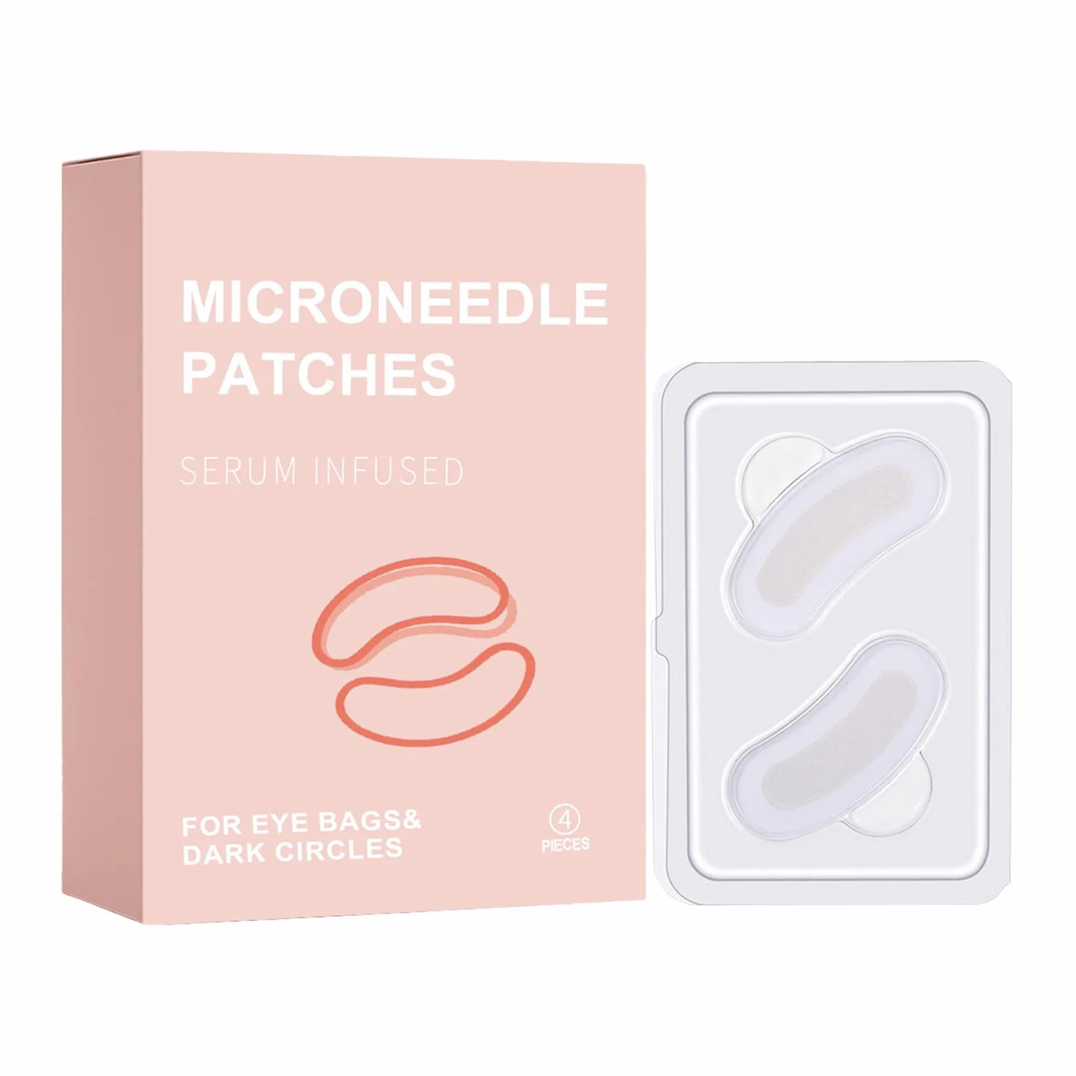 Patchs pour yeux micro-aiguilles hydratant raffermissant éclaircissants