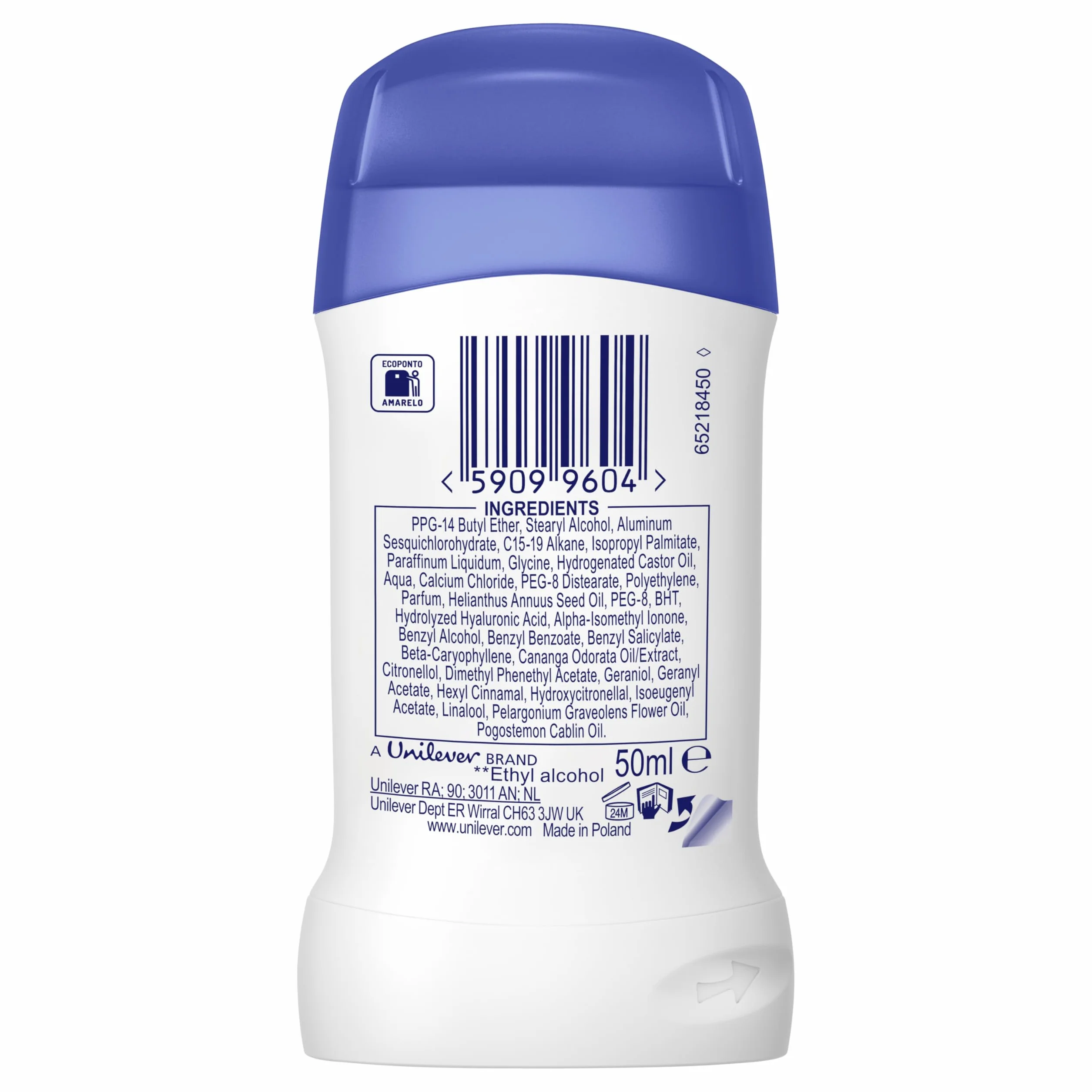 Dove Advanced Care Déodorant Stick Original 72h Anti-Transpirant 50ml