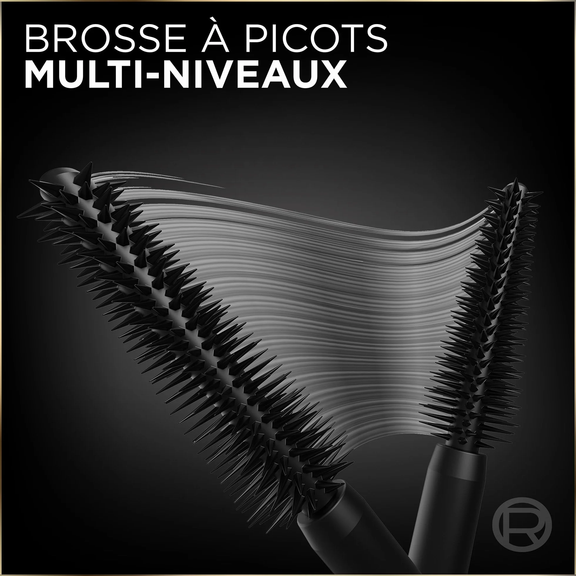 L'Oréal Paris Mascara Volume Panoramique Noir Cils Démultipliés Technologie Stretch-Flex
