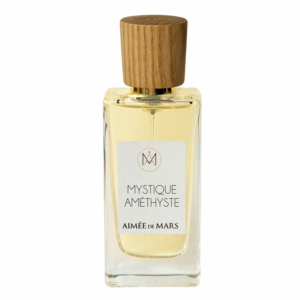 Aimée de Mars - Mystique Améthyste – Eau de Parfum Naturelle 100% Origine Naturelle – Parfum Femme Boisé Floral – 30 ml – Gamme Originelles