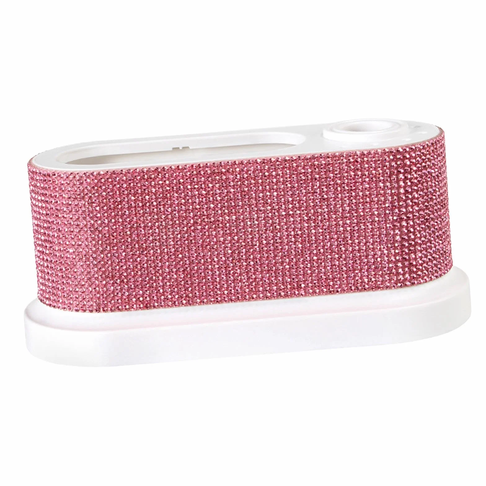 MagiDeal Organisateur pour polisseuse à ongles, coffret de rangement de bureau pour outils de manucure, boîte de rangement pour embouts de meulage, support, Rose