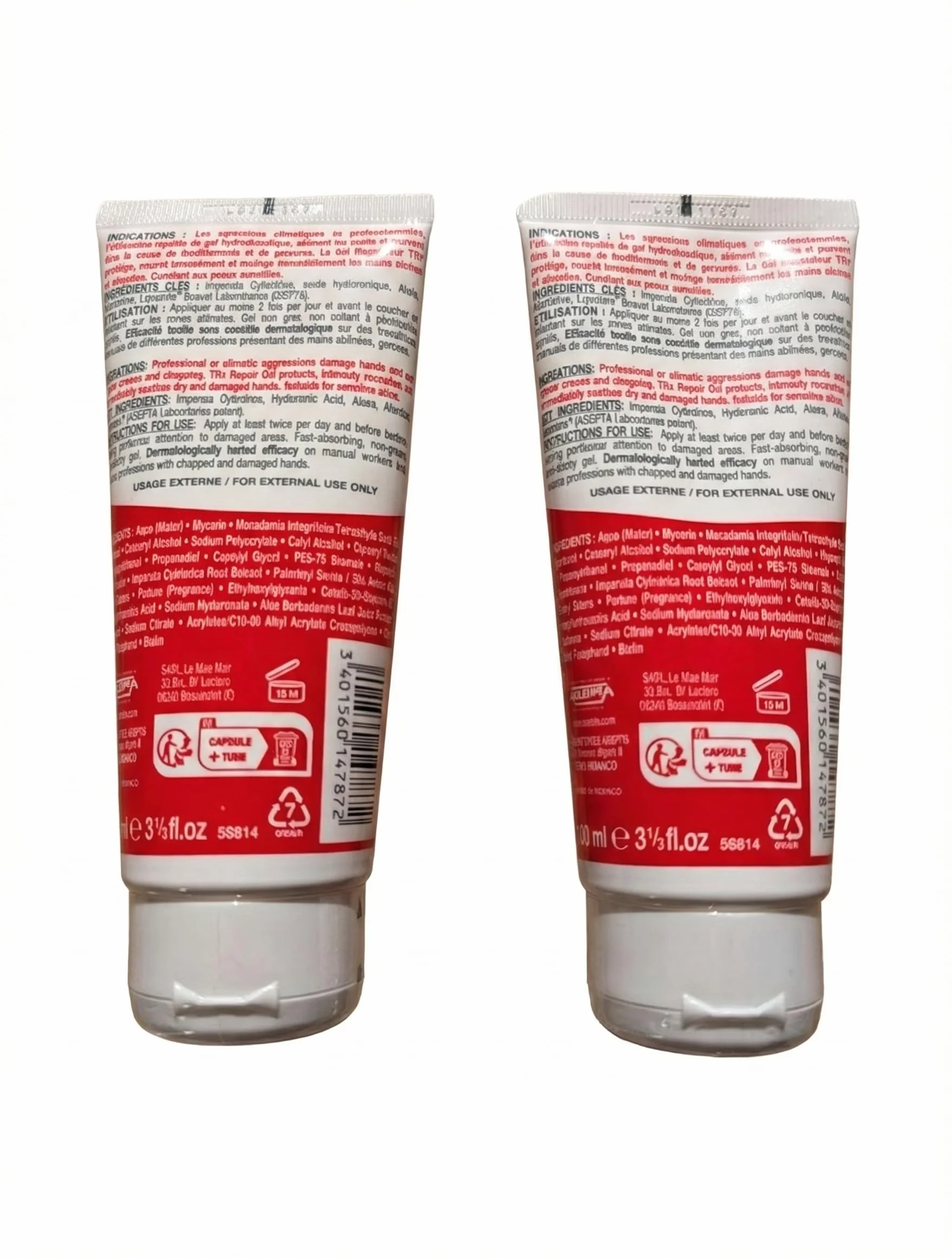 Vita Citral Soin TR+ Gel Réparateur Apaisant 100 ml Lot de 2 tubes